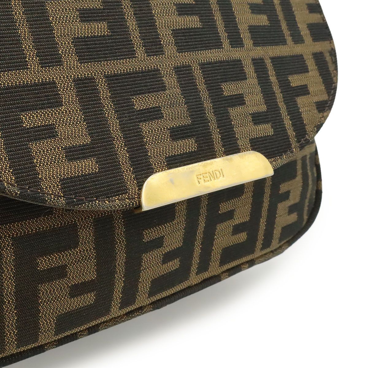 Fendi Fendi Fendi Zucchino Nylon Canvas Shoulder Bag Textile Crossbody Bag 8BT214 DUTY FREE for USA Size ONE SIZE - 9 Thumbnail