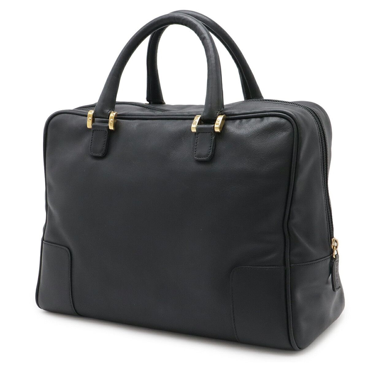 Loewe Loewe Loewe Amazona Leather Boston Bag Leather Travel Bag DUTY FREE for USA Size ONE SIZE - 2 Thumbnail