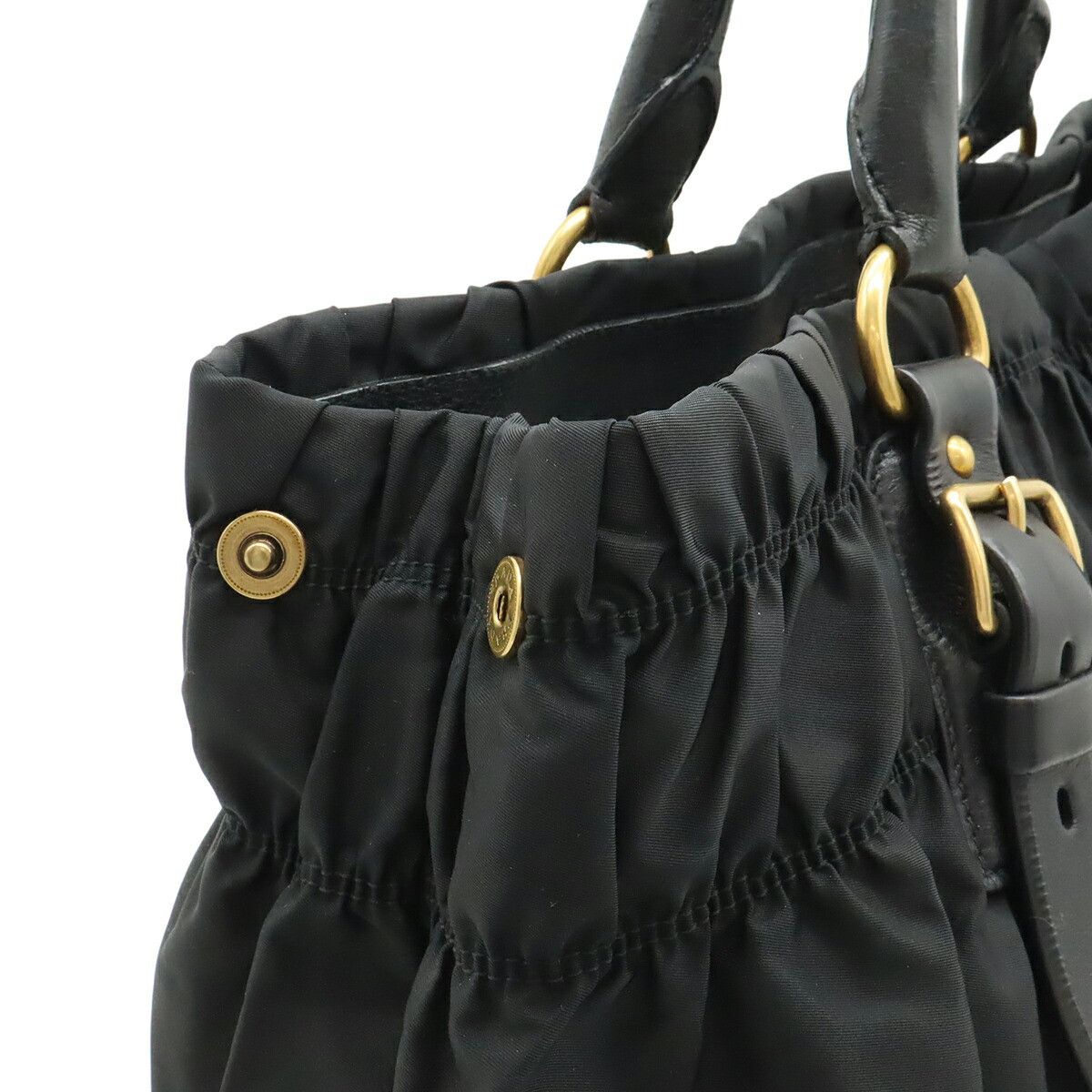 Prada Prada Prada Gaufre Nylon Leather Tote Bag Textile Tote Bag BN1746 DUTY FREE for USA Size ONE SIZE - 5 Thumbnail