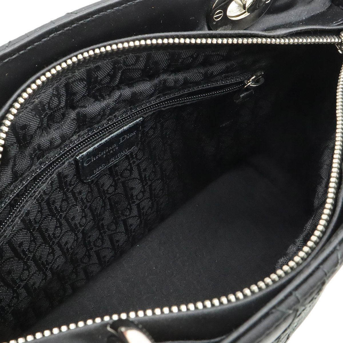 Dior Dior Christian Dior Lady Dior 2way bag Textile Handbag DUTY FREE for USA Size ONE SIZE - 7 Thumbnail