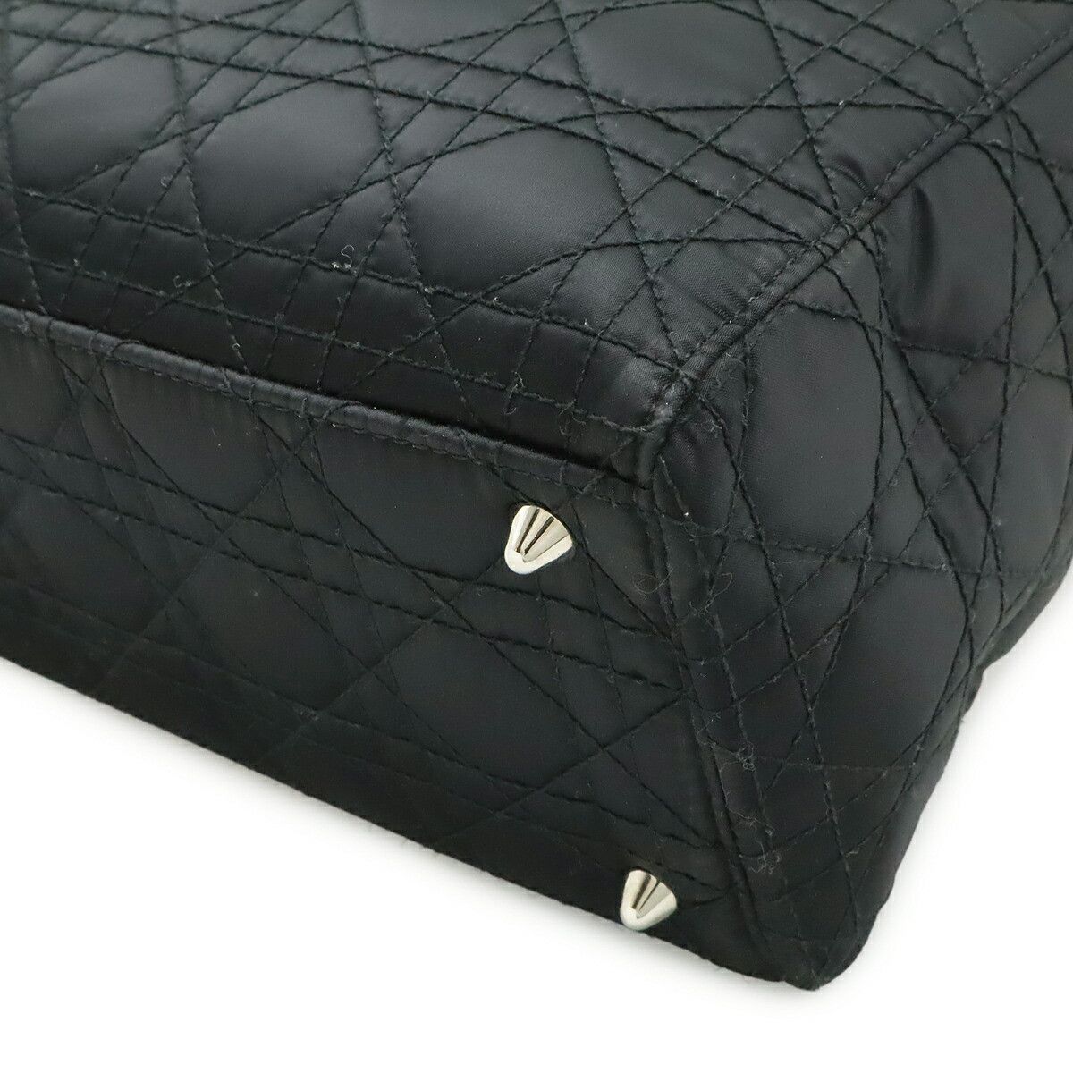 Dior Dior Christian Dior Lady Dior 2way bag Textile Handbag DUTY FREE for USA Size ONE SIZE - 3 Thumbnail