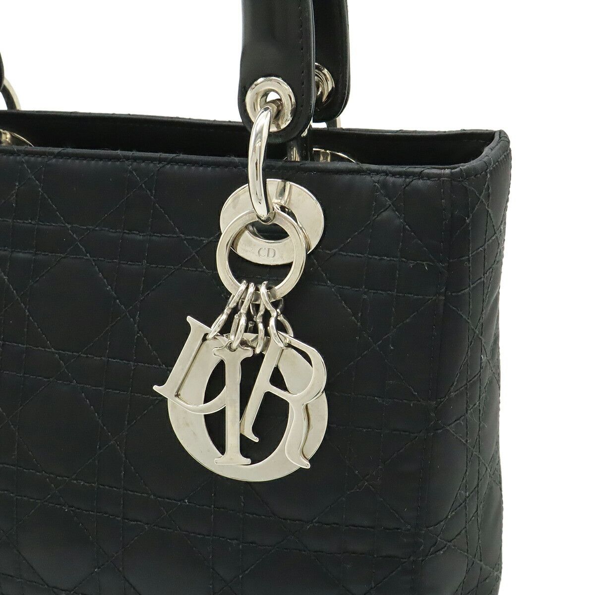 Dior Dior Christian Dior Lady Dior 2way bag Textile Handbag DUTY FREE for USA Size ONE SIZE - 9 Thumbnail