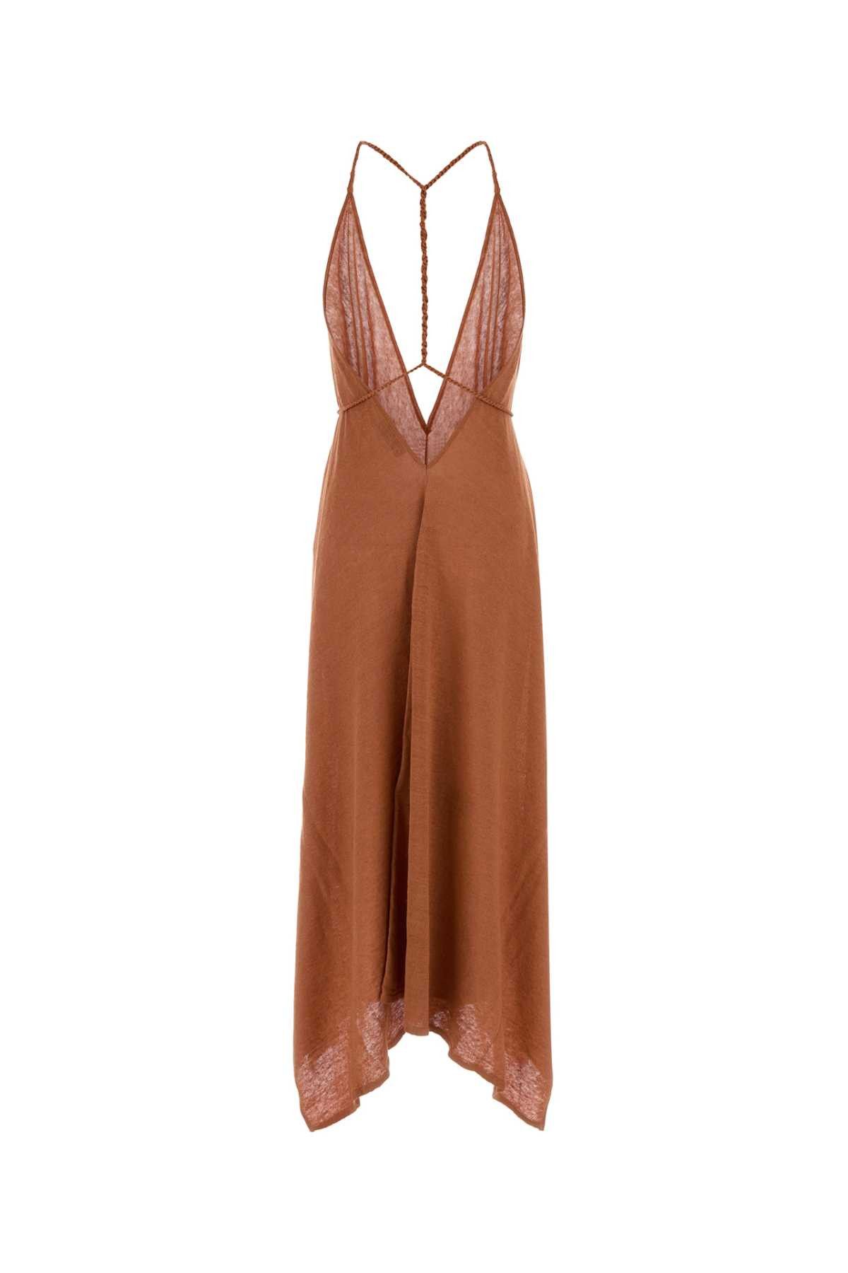 Alanui Brick Linen Dress Size M / US 6-8 / IT 42-44 - 2 Thumbnail