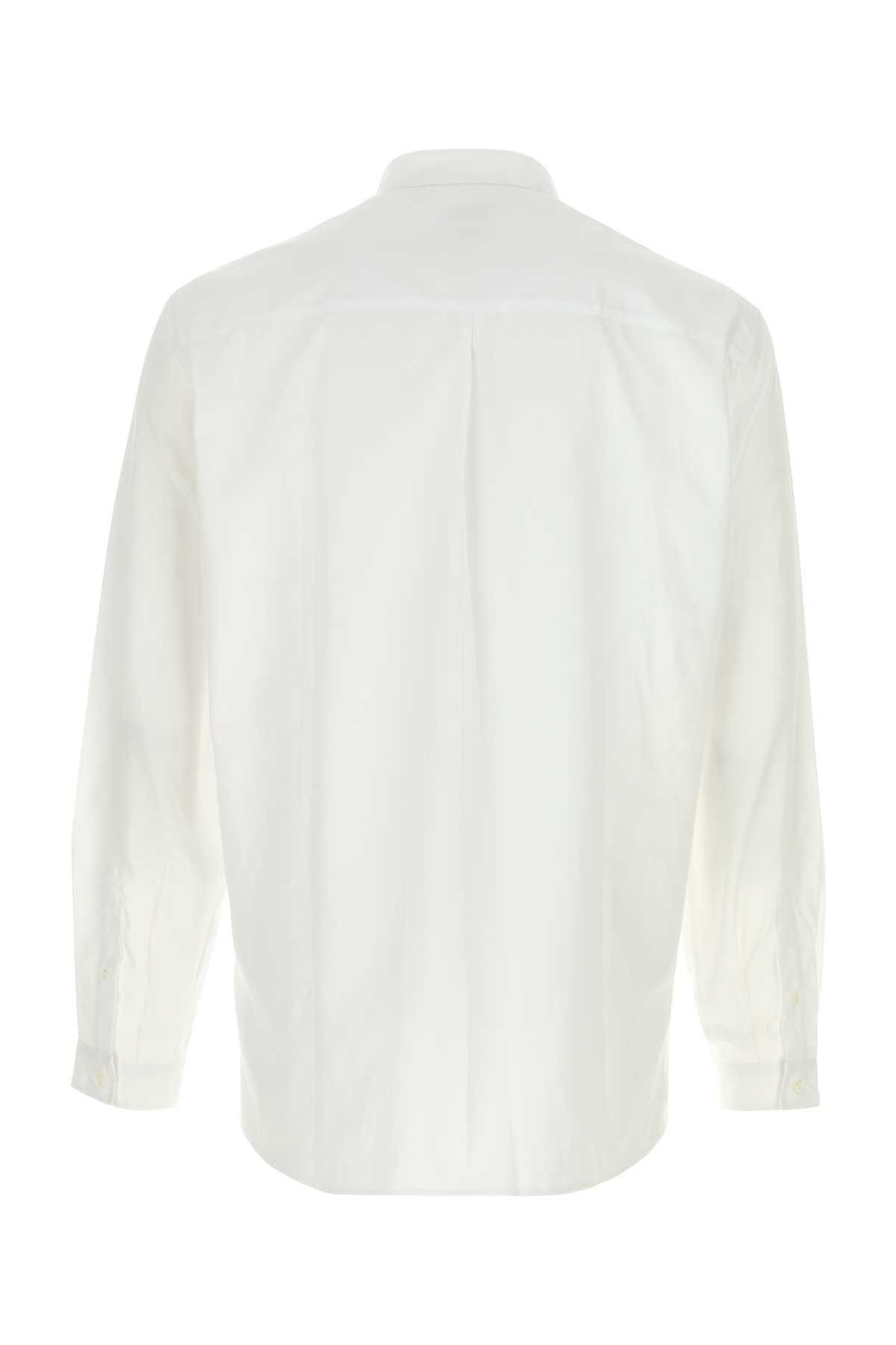 Brunello Cucinelli White Oxford Shirt Size US XL / EU 56 / 4 - 2 Thumbnail