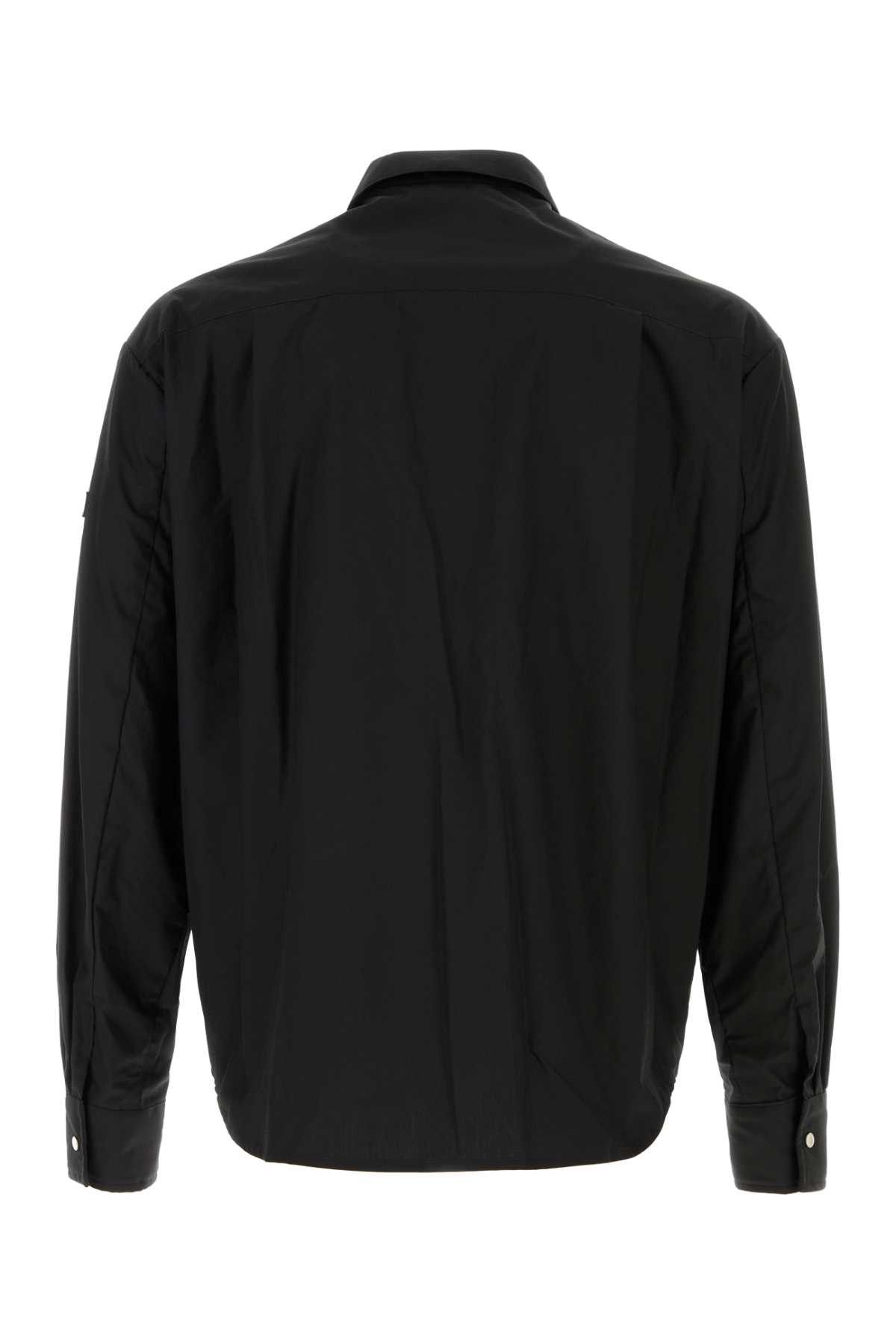 TATRAS Black Cotton Blend Lamide Shirt Size US XXL / EU 58 / 5 - 2 Thumbnail