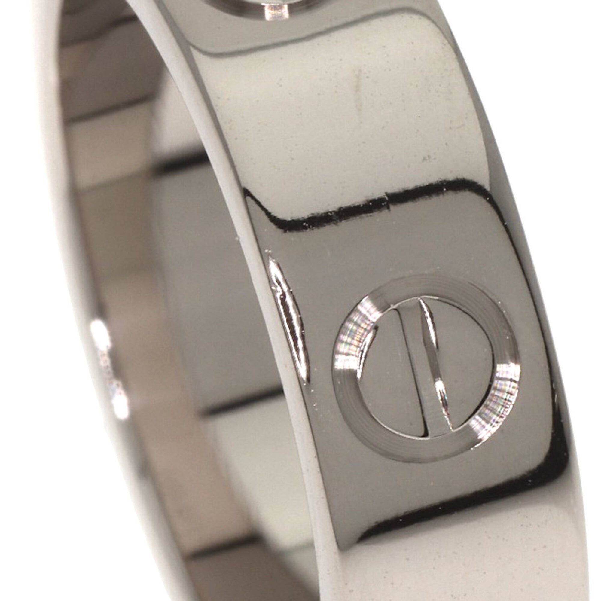 Cartier Cartier Love Ring #51, 18K White Gold, Women's Ring, CARTIER Size ONE SIZE - 6 Thumbnail