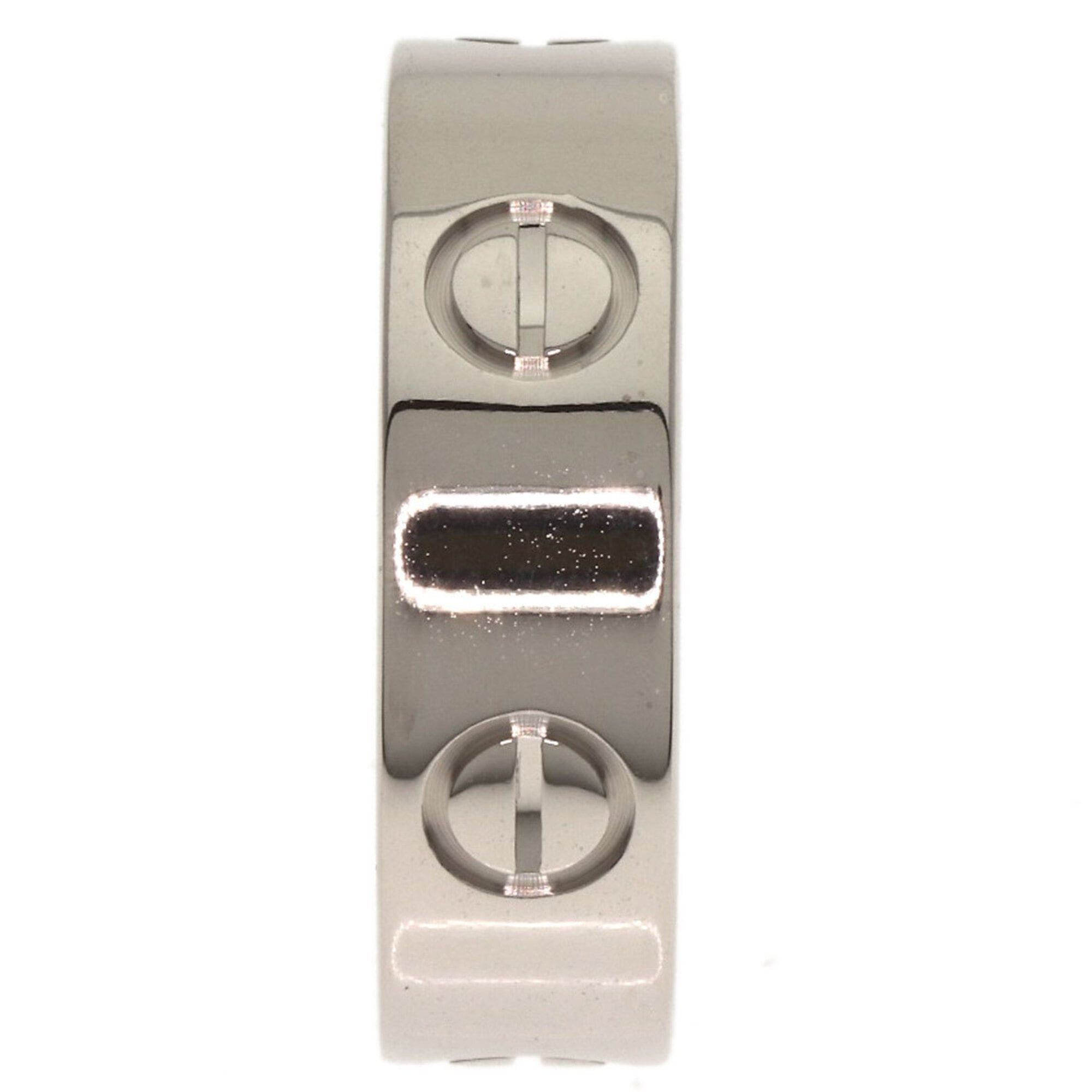Cartier Cartier Love Ring #51, 18K White Gold, Women's Ring, CARTIER Size ONE SIZE - 3 Thumbnail
