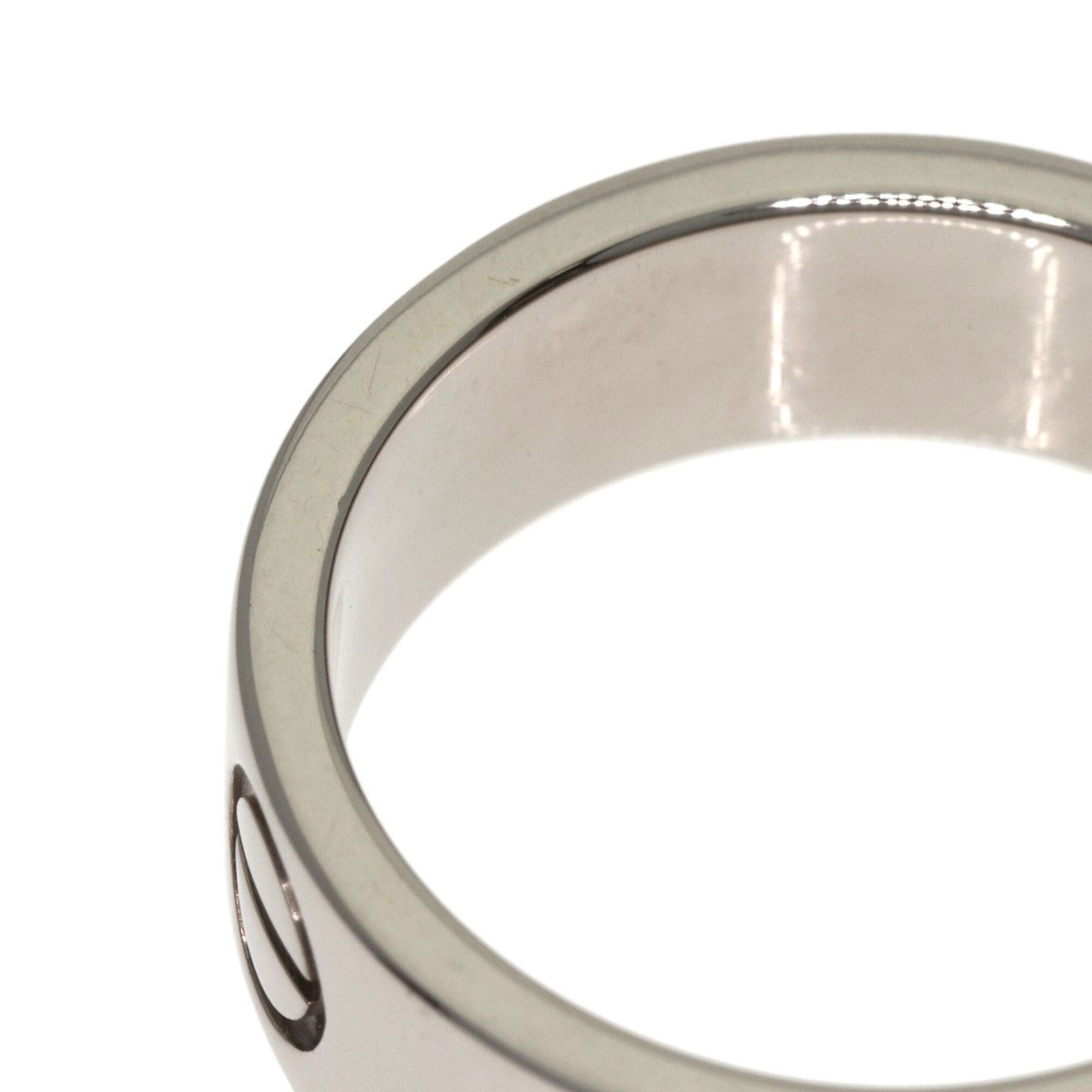 Cartier Cartier Love Ring #48, 18K White Gold, Women's Ring, CARTIER Size ONE SIZE - 7 Thumbnail