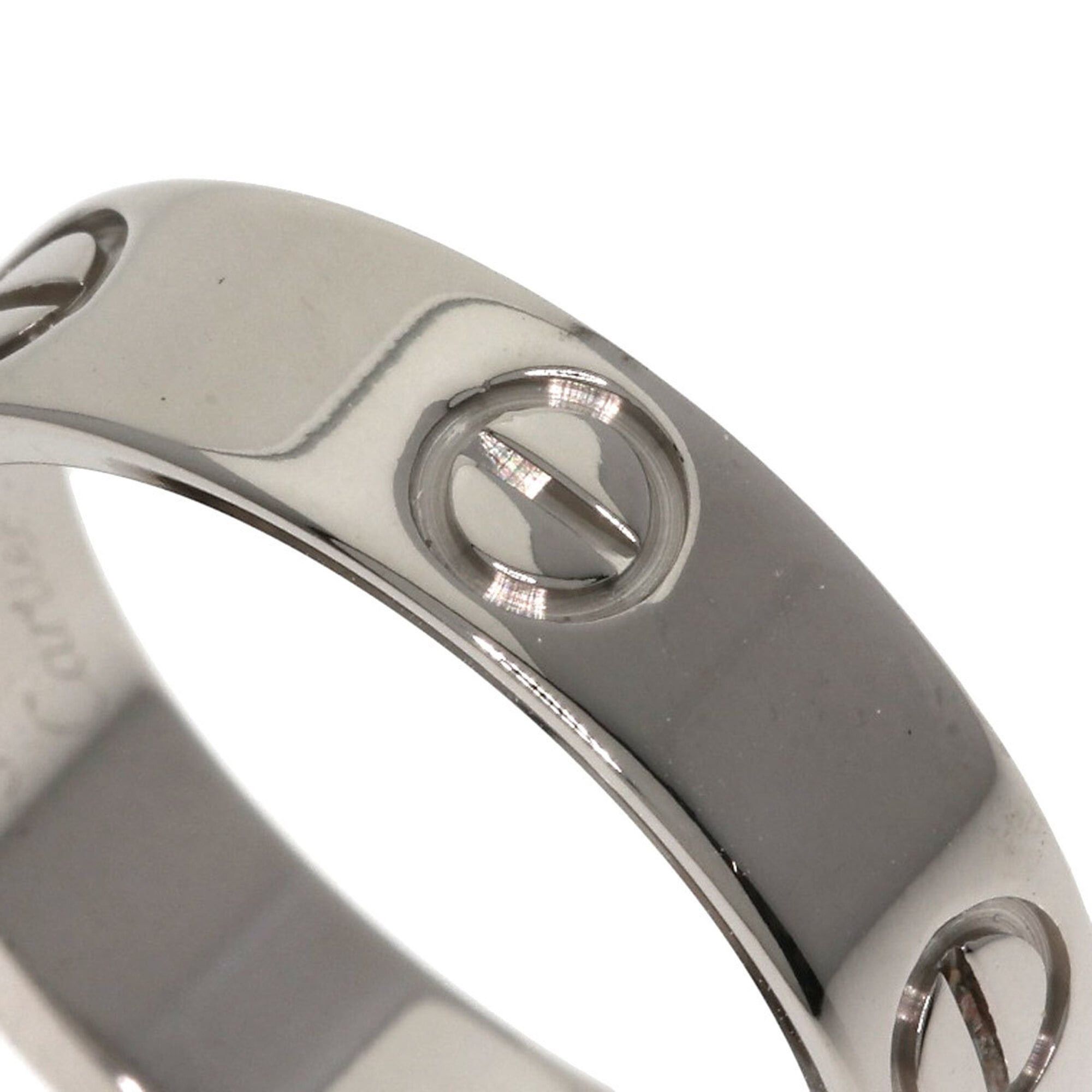 Cartier Cartier Love Ring #56, 18K White Gold, Women's Ring, CARTIER Size ONE SIZE - 8 Thumbnail