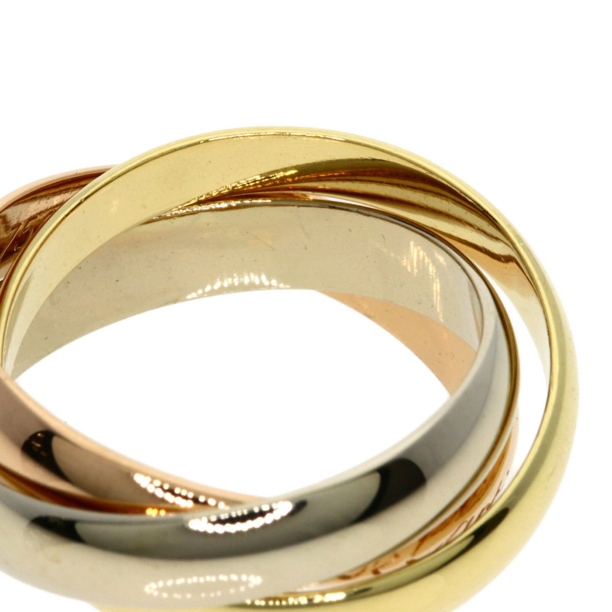 Cartier Cartier Trinity #48 Ring, 18K Yellow Gold/18K White Pink Gold, Women's, CARTIER Size ONE SIZE - 6 Thumbnail