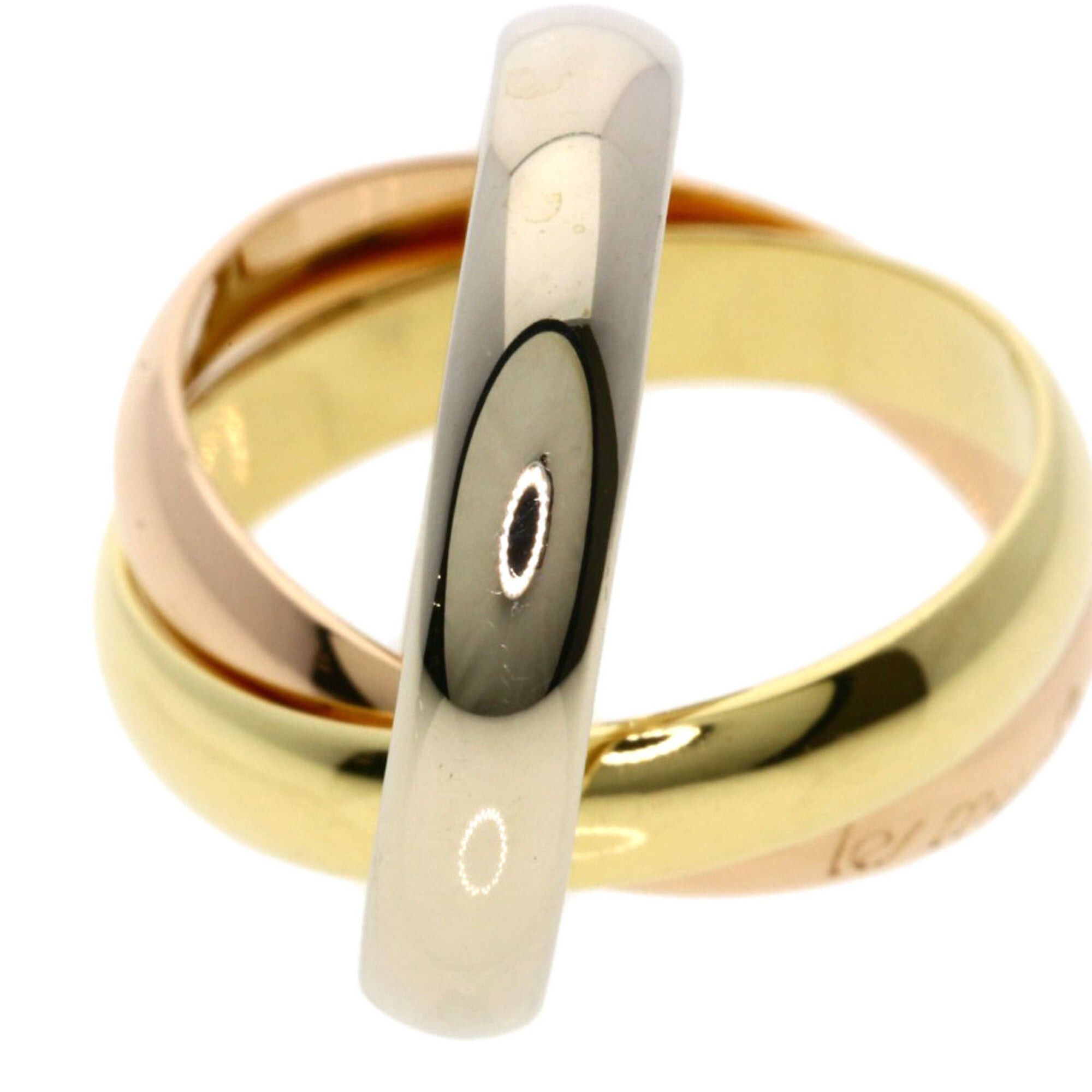 Cartier Cartier Trinity #48 Ring, 18K Yellow Gold/18K White Pink Gold, Women's, CARTIER Size ONE SIZE - 7 Thumbnail