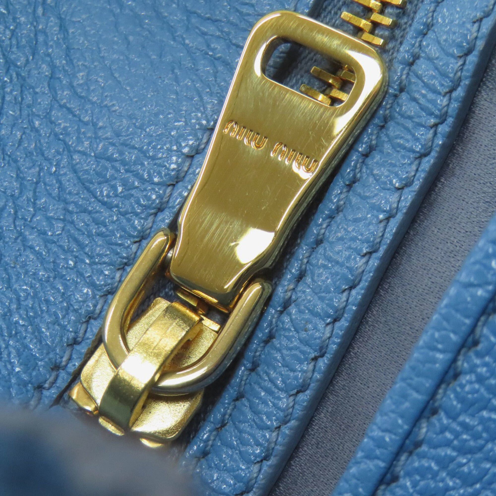 Miu Miu Miu Miu Miu 2-Way Leather Handbag for Women Size ONE SIZE - 9 Thumbnail