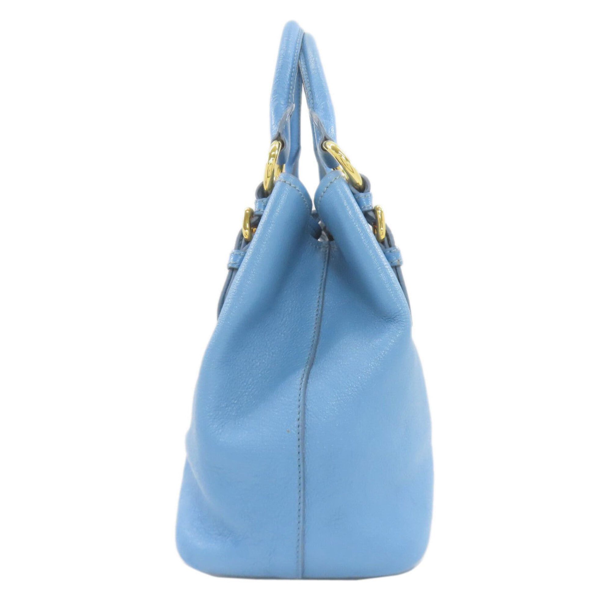Miu Miu Miu Miu Miu 2-Way Leather Handbag for Women Size ONE SIZE - 3 Thumbnail