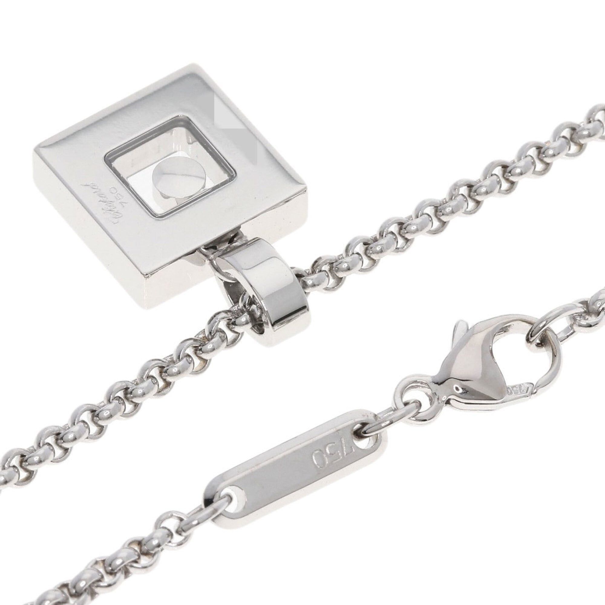 Chopard Chopard Happy Diamonds Necklace 18K White Gold Women's Size ONE SIZE - 2 Thumbnail