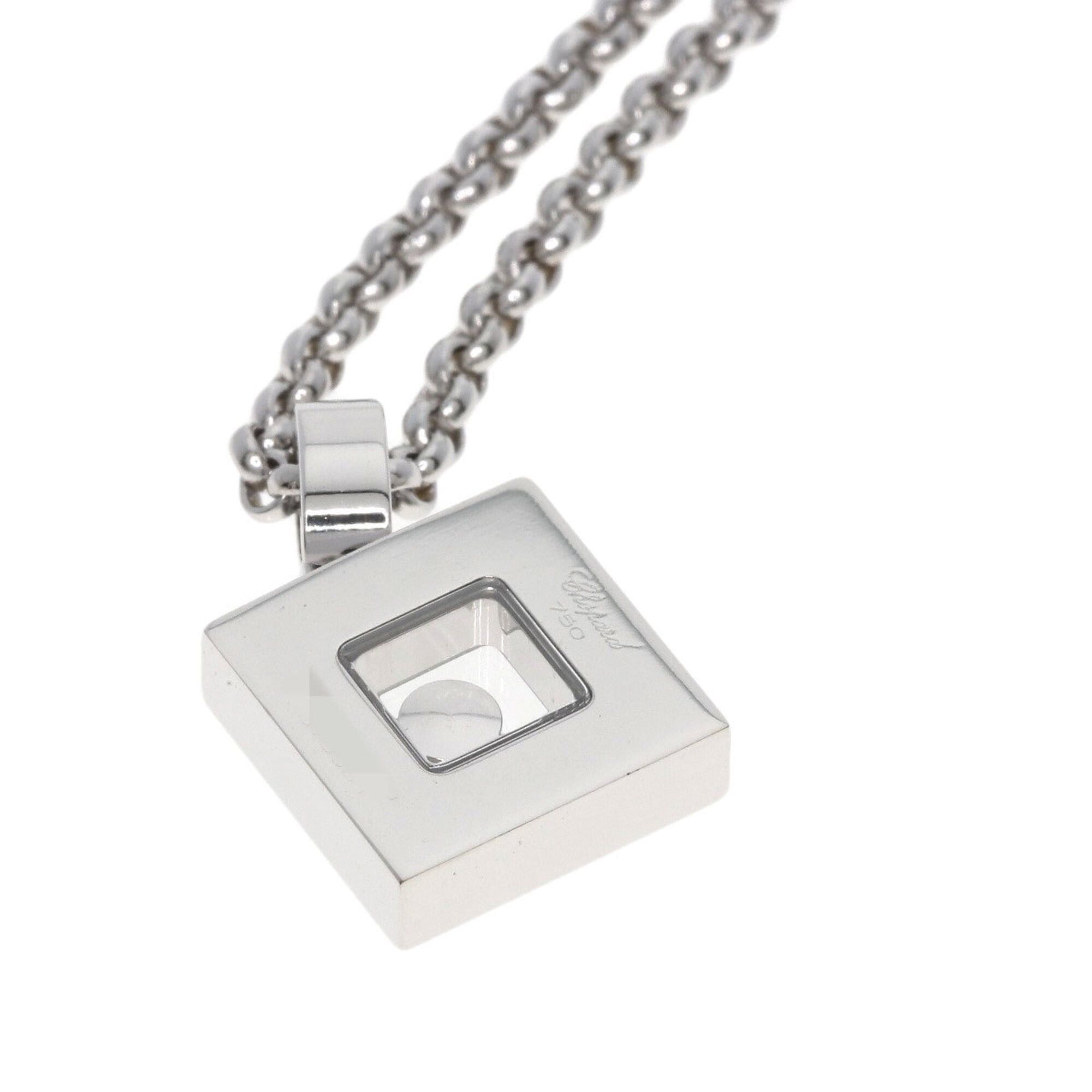 Chopard Chopard Happy Diamonds Necklace 18K White Gold Women's Size ONE SIZE - 5 Thumbnail