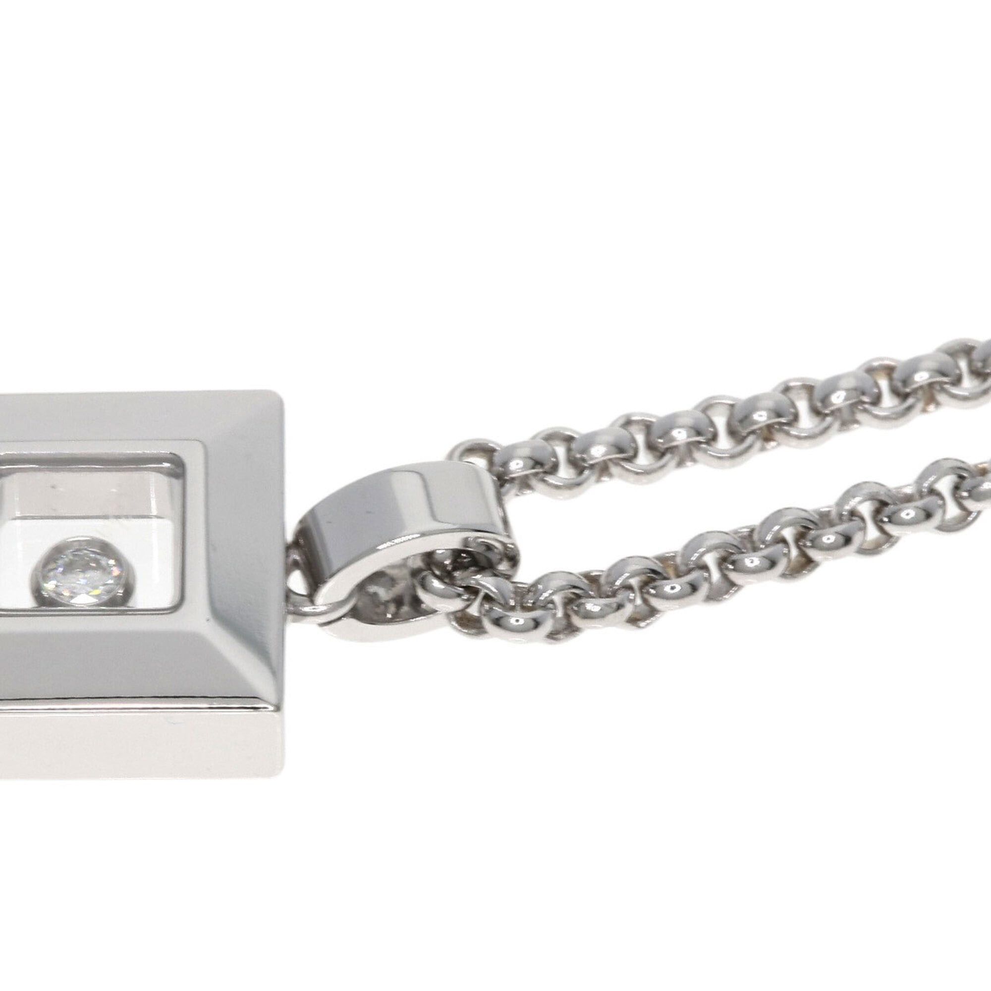 Chopard Chopard Happy Diamonds Necklace 18K White Gold Women's Size ONE SIZE - 6 Thumbnail