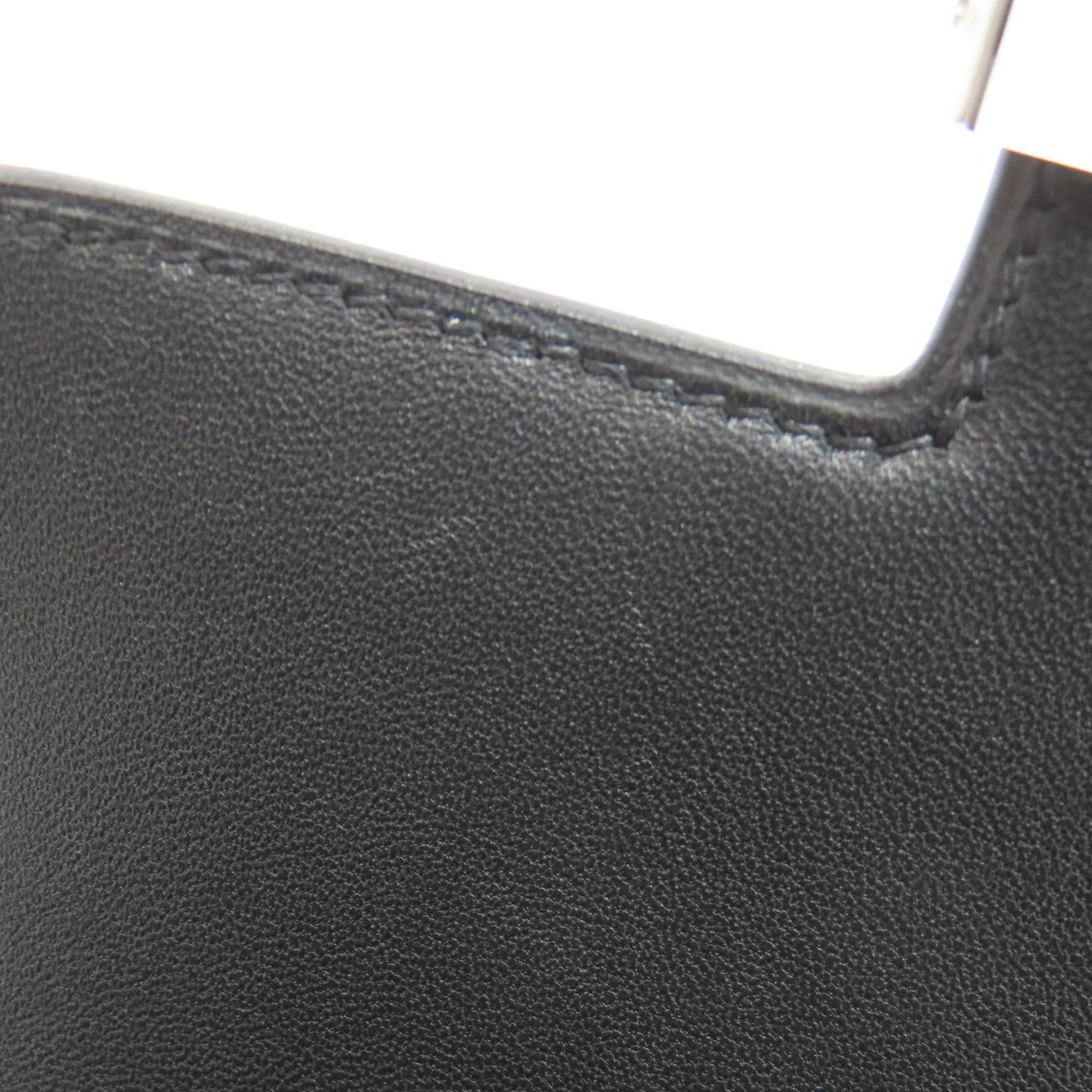 Hermes Hermes Constance Mini Shoulder Bag, Silver Hardware, Box Calf Leather, Women's Size ONE SIZE - 9 Thumbnail