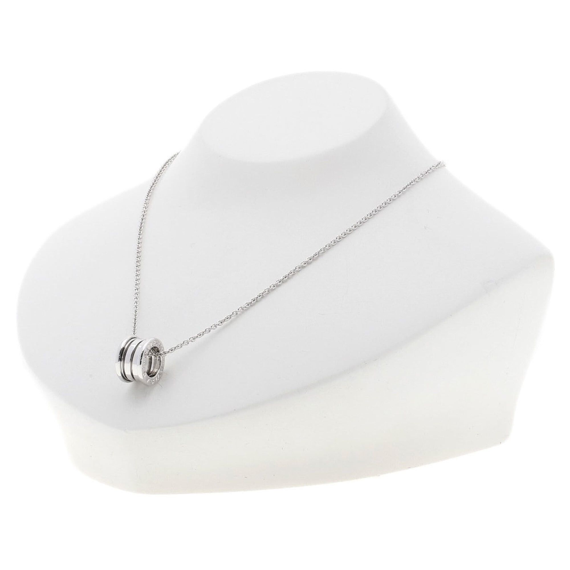 Bvlgari BVLGARI B-zero1 Necklace, 18K White Gold, Women's Size ONE SIZE - 5 Thumbnail