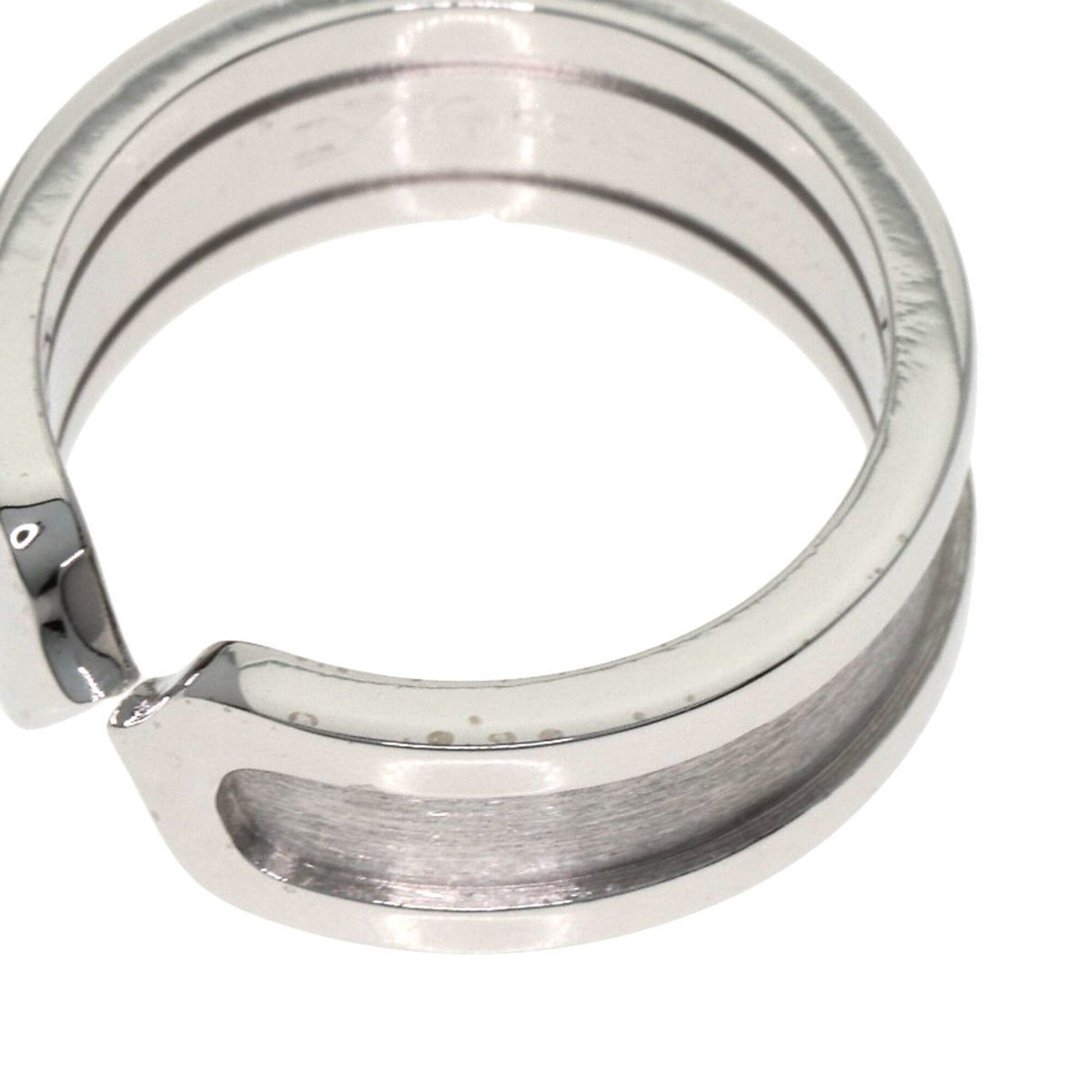 Cartier Cartier C2 SM #48 Ring, 18K White Gold, Women's, CARTIER Size ONE SIZE - 9 Thumbnail