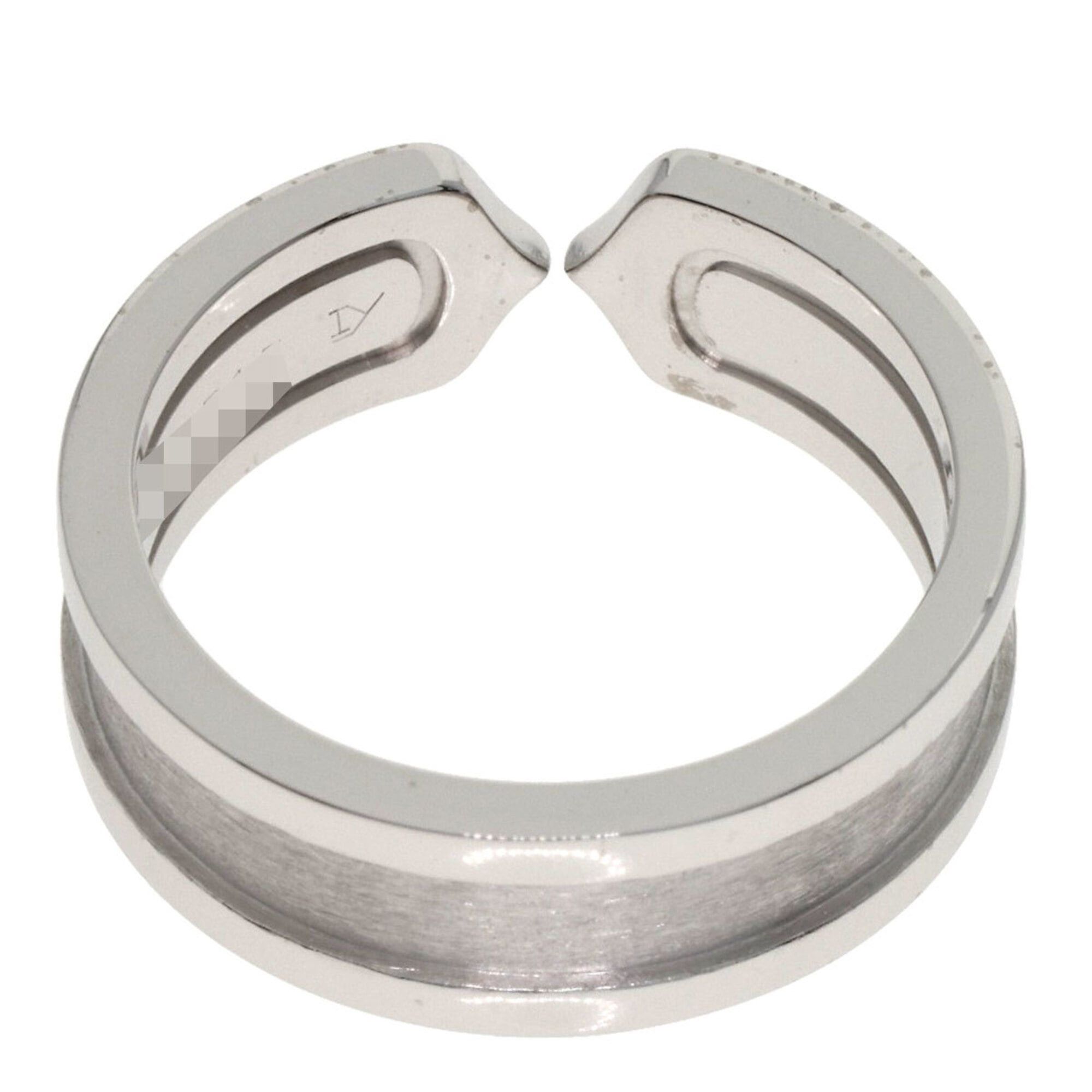 Cartier Cartier C2 SM #52 Ring, 18K White Gold, Women's, CARTIER Size ONE SIZE - 4 Thumbnail