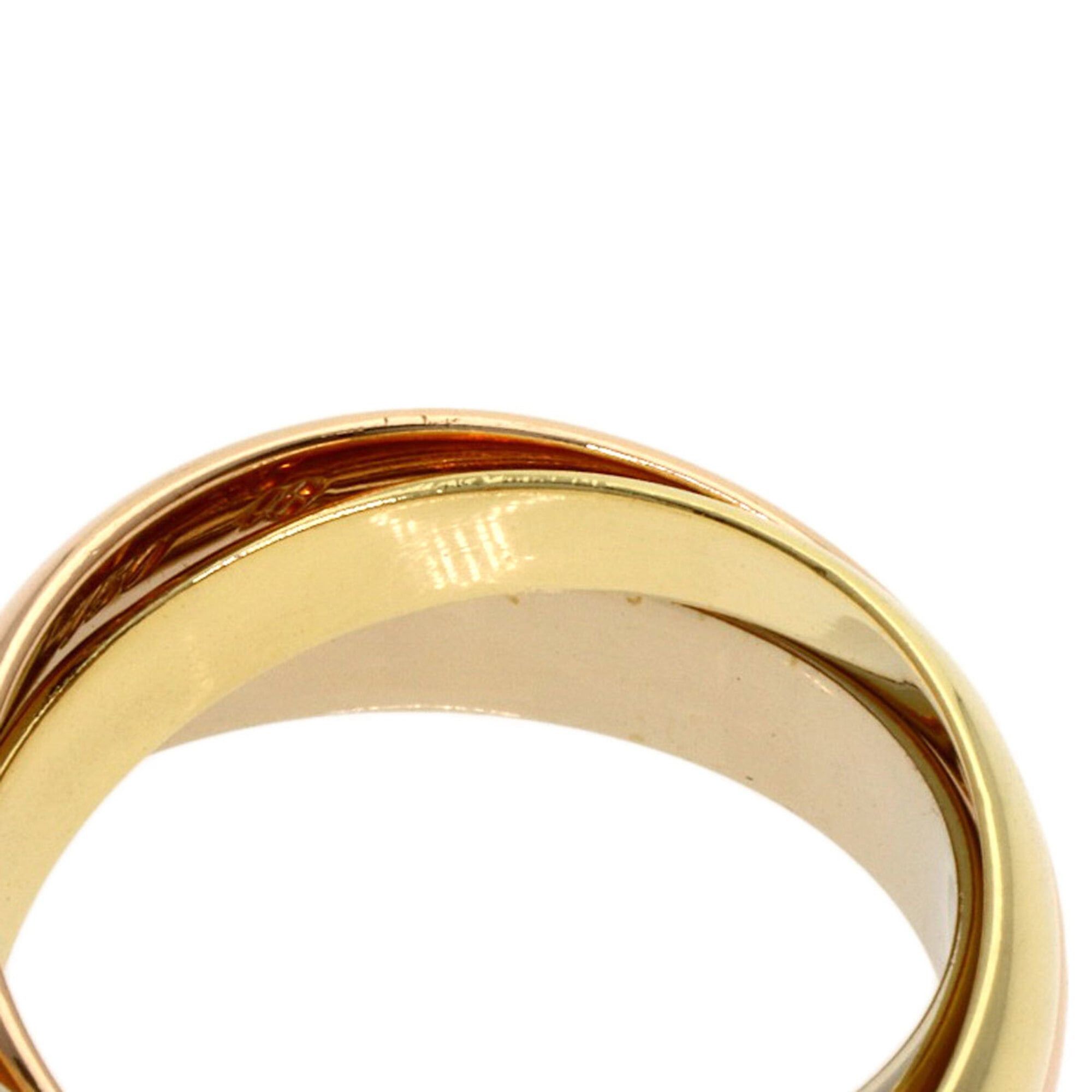 Cartier Cartier Trinity #48 Ring, 18K Yellow Gold/18K White Pink Gold, Women's, CARTIER Size ONE SIZE - 6 Thumbnail