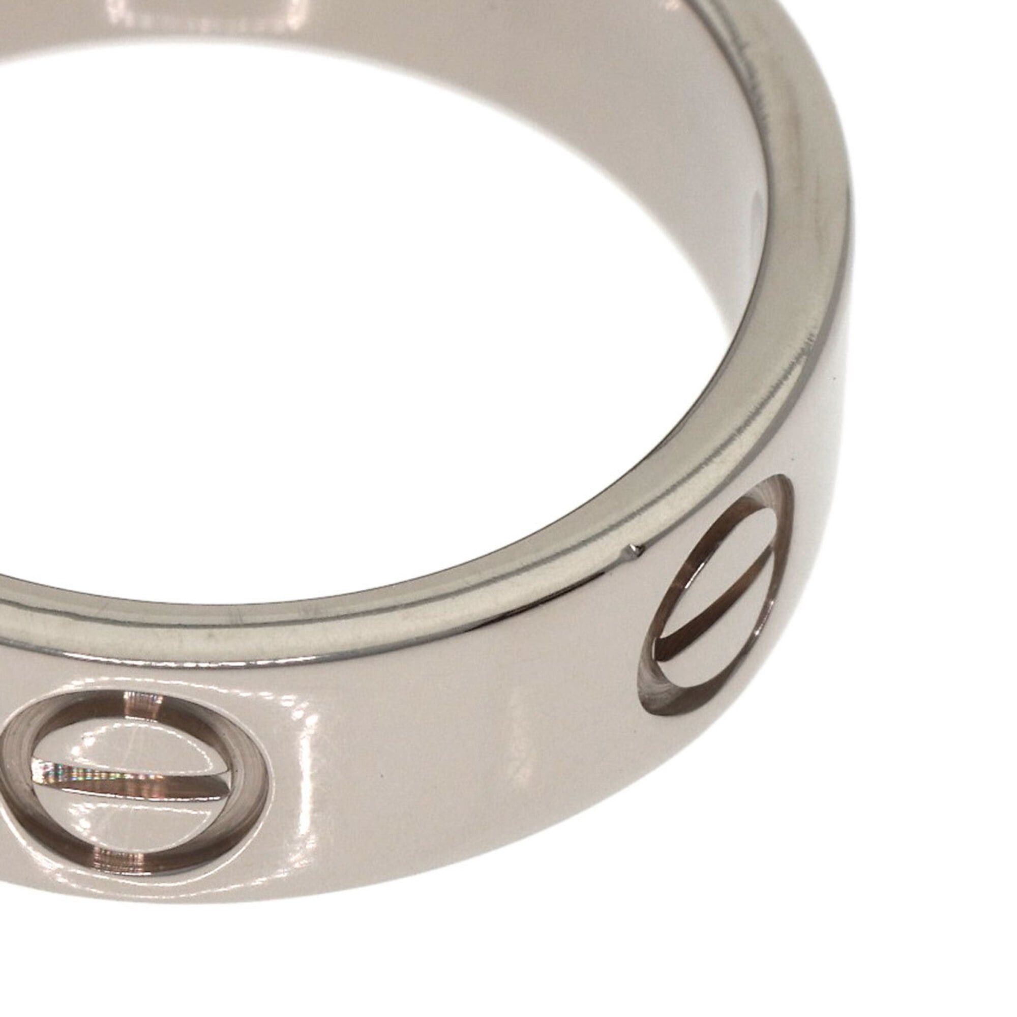Cartier Cartier Love Ring #51, 18K White Gold, Women's Ring, CARTIER Size ONE SIZE - 6 Thumbnail