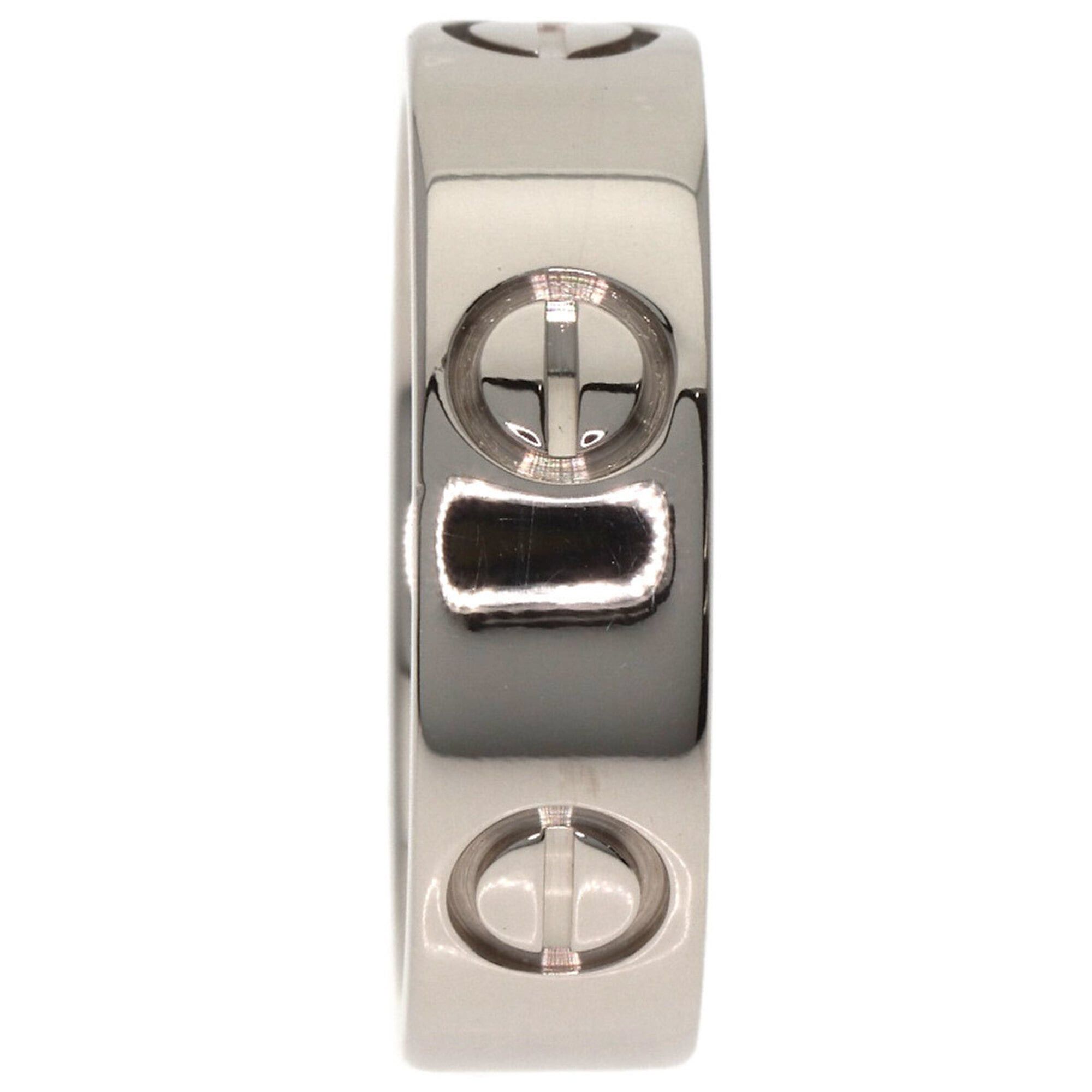 Cartier Cartier Love Ring #51, 18K White Gold, Women's Ring, CARTIER Size ONE SIZE - 3 Thumbnail