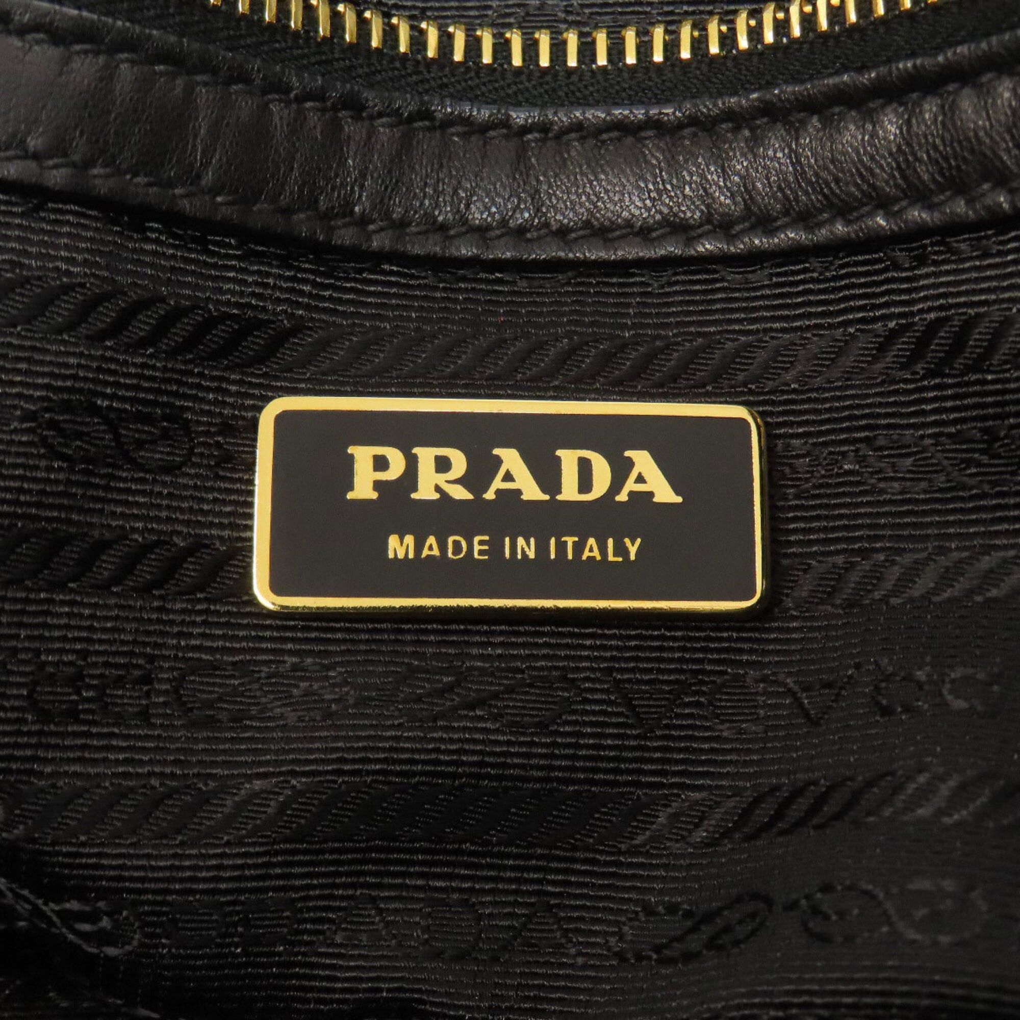Prada Prada 2-way handbag, lambskin, women's. Size ONE SIZE - 6 Thumbnail