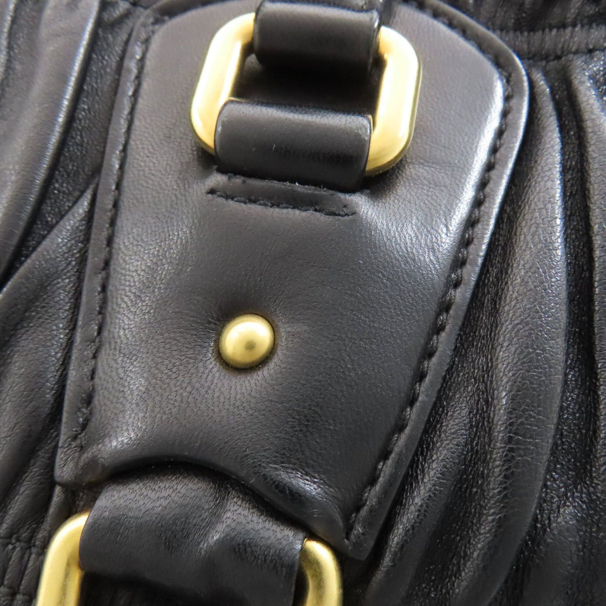Prada Prada 2-way handbag, lambskin, women's. Size ONE SIZE - 15 Thumbnail