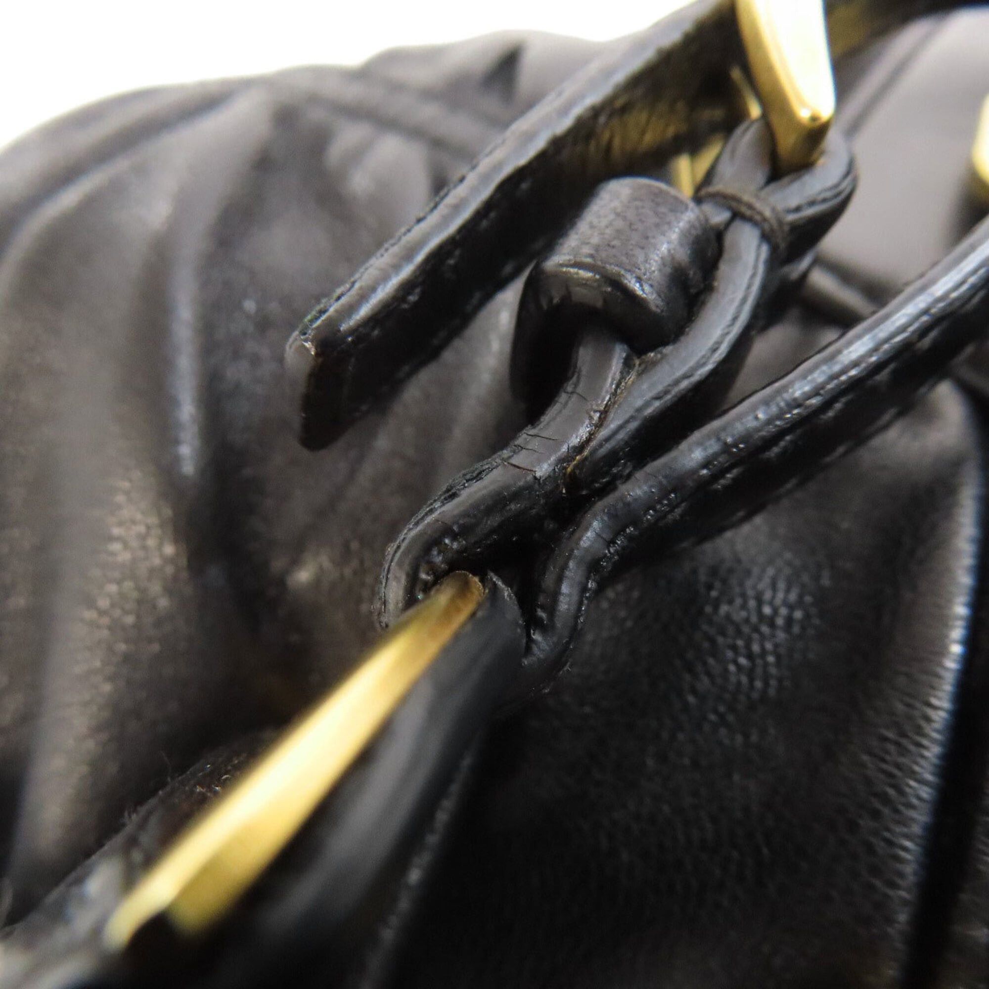 Prada Prada 2-way handbag, lambskin, women's. Size ONE SIZE - 17 Thumbnail