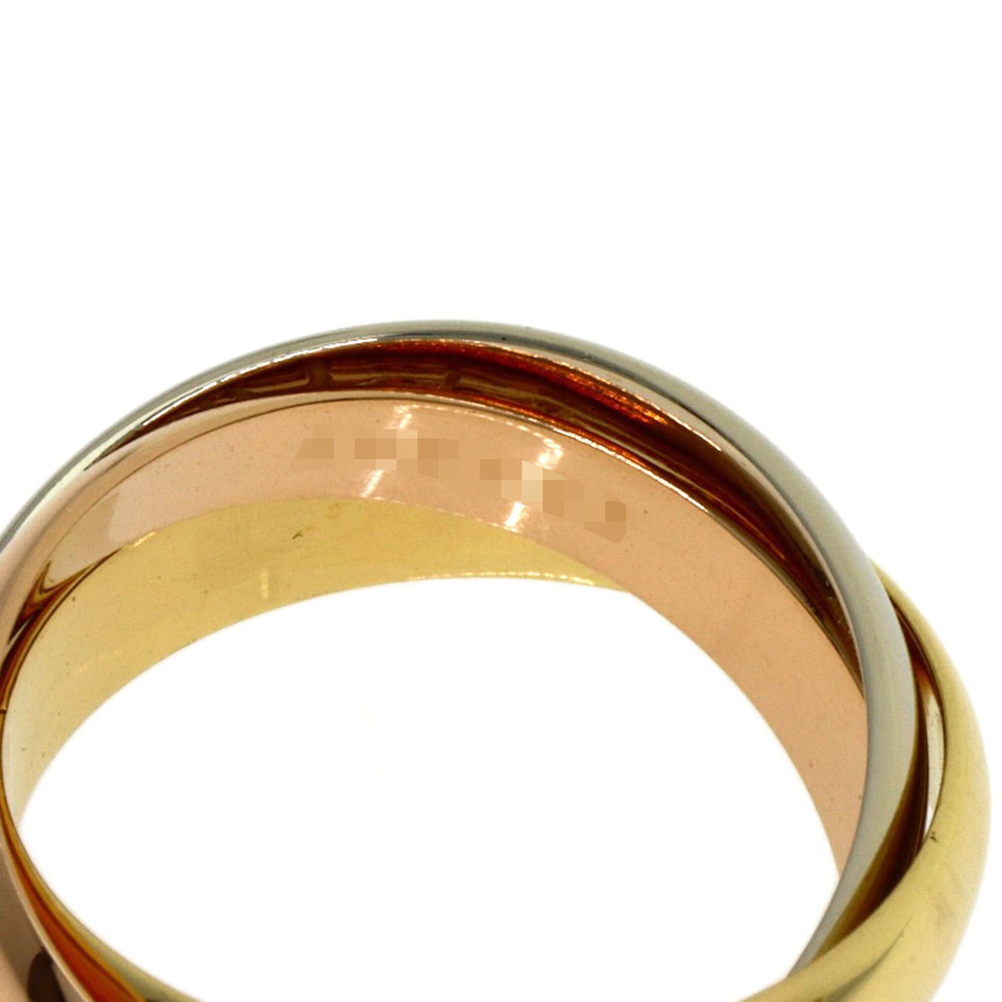 Cartier Cartier Trinity #48 Ring, 18K Yellow Gold/18K White Pink Gold, Women's, CARTIER Size ONE SIZE - 4 Thumbnail