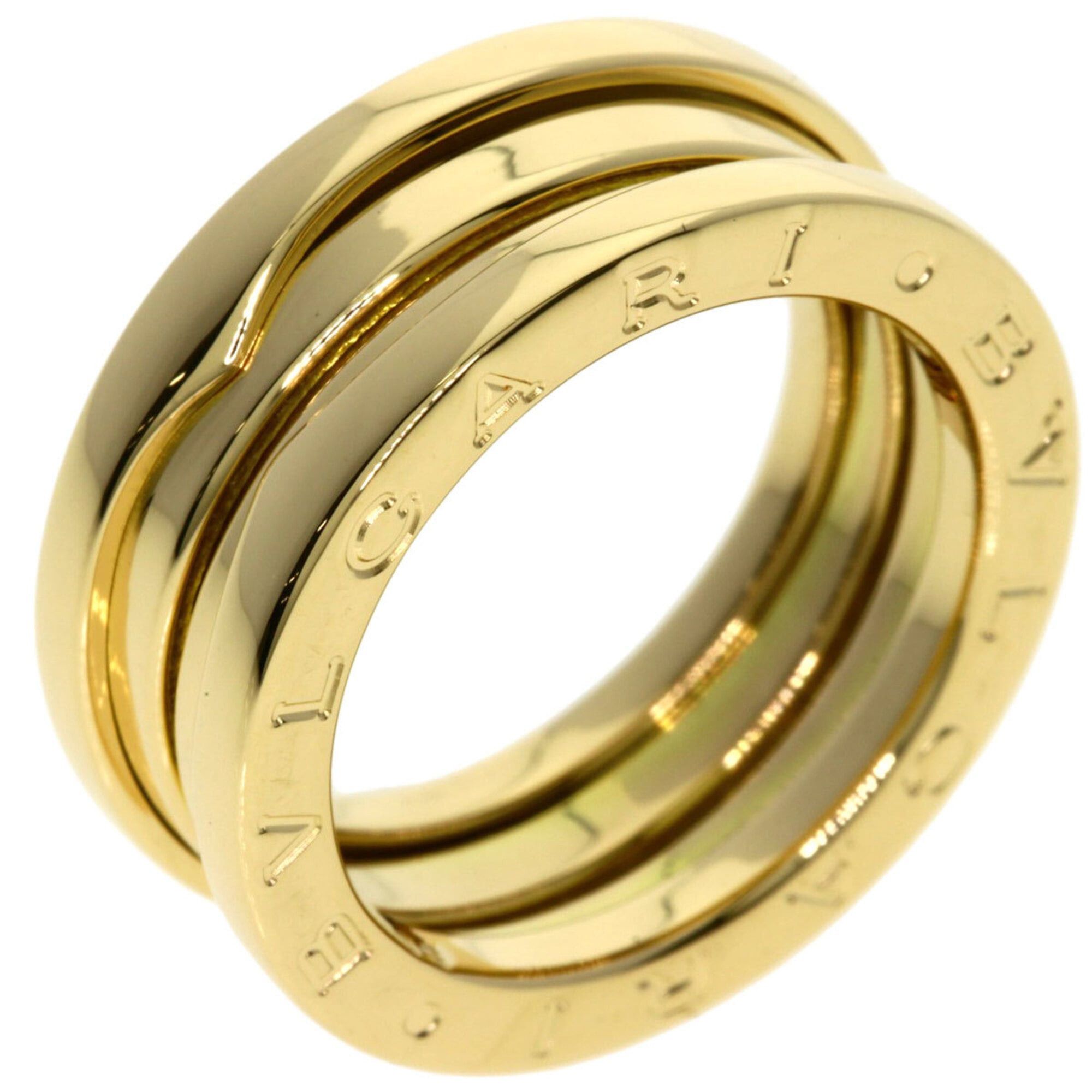Bvlgari Bulgari B-zero1 2-band ring #50, 18K yellow gold, women's BVLGARI Size ONE SIZE - 2 Thumbnail