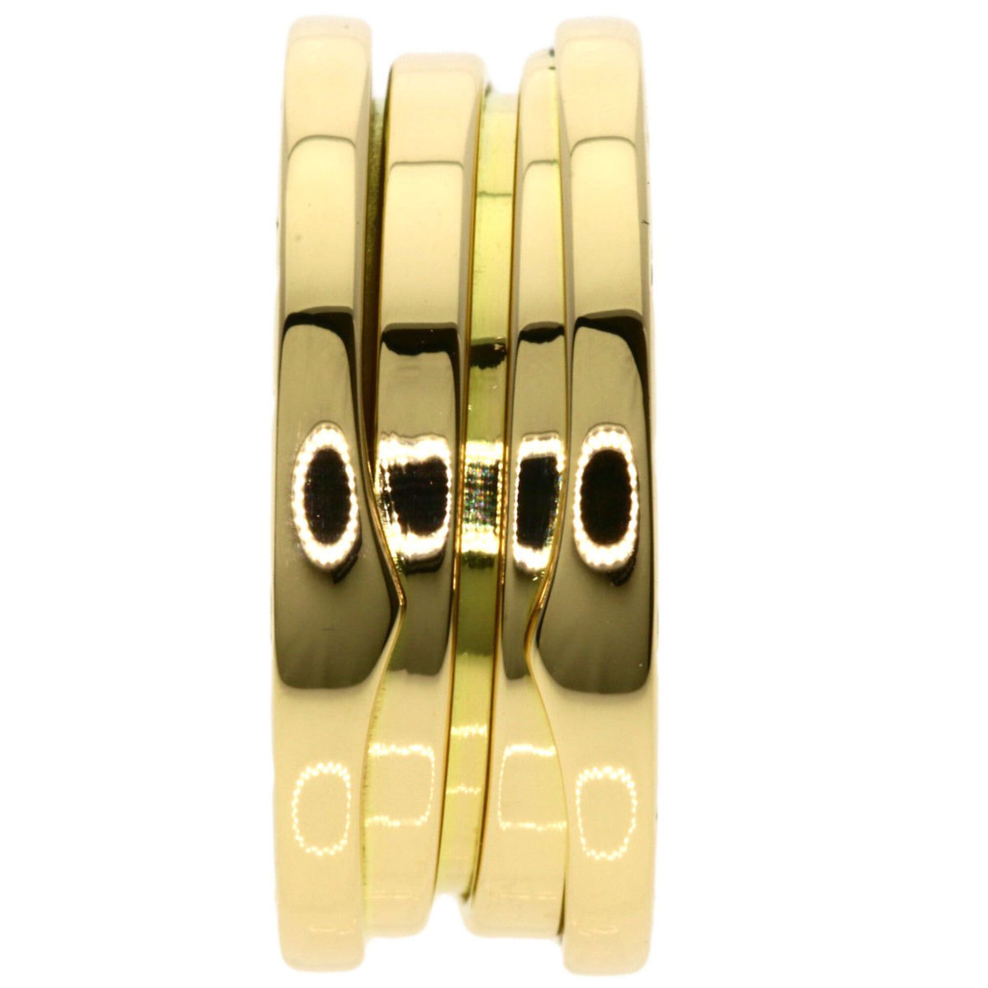 Bvlgari Bulgari B-zero1 2-band ring #50, 18K yellow gold, women's BVLGARI Size ONE SIZE - 3 Thumbnail