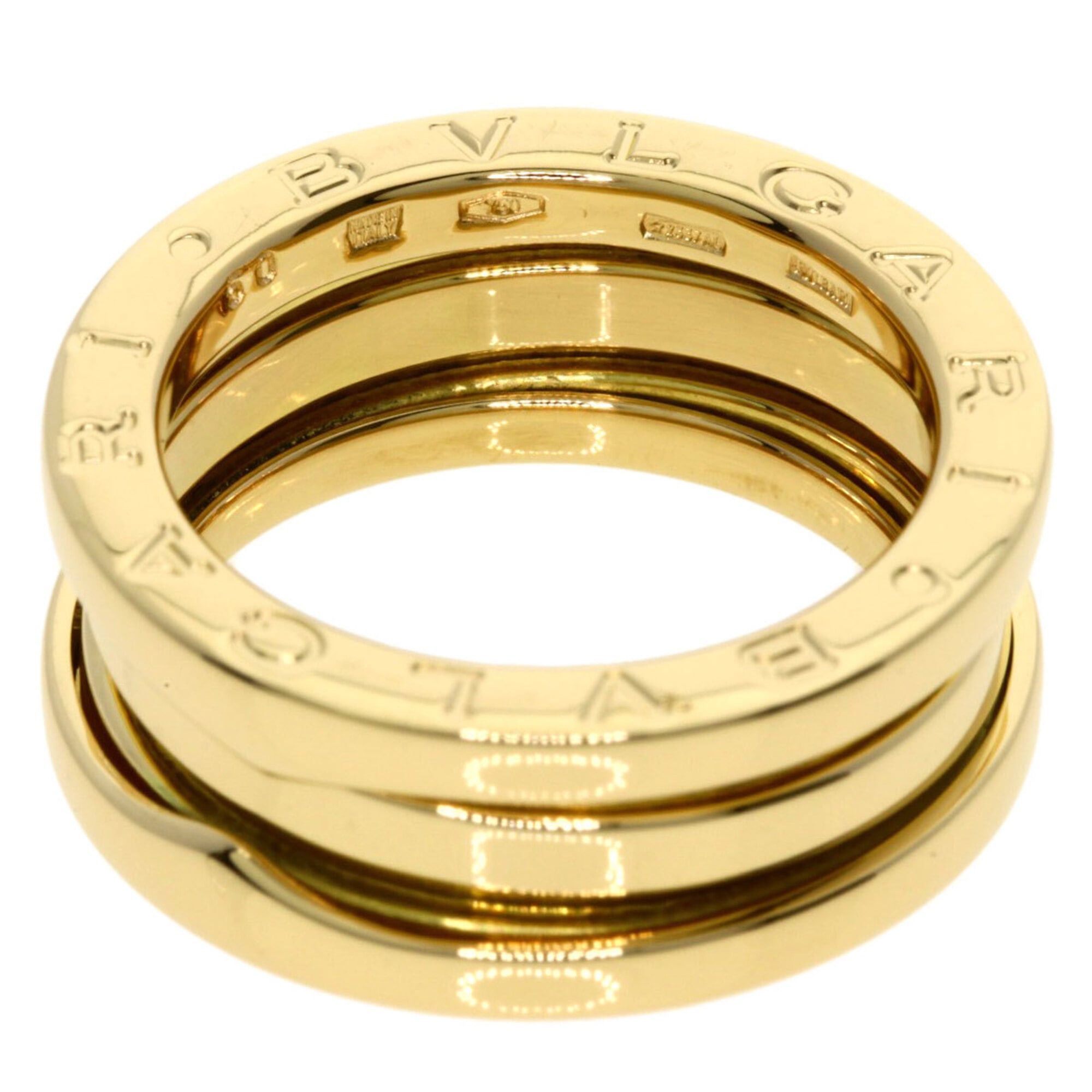 Bvlgari Bulgari B-zero1 2-band ring #50, 18K yellow gold, women's BVLGARI Size ONE SIZE - 4 Thumbnail