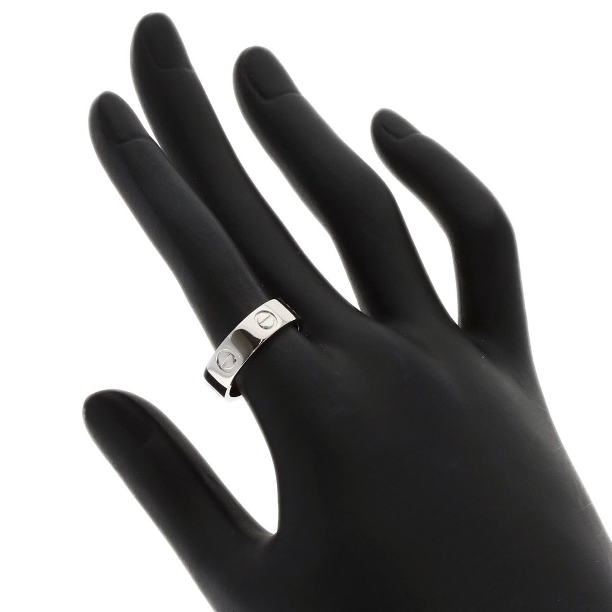 Cartier Cartier Love Ring #53, Platinum PT950, Women's Ring, CARTIER Size ONE SIZE - 6 Thumbnail