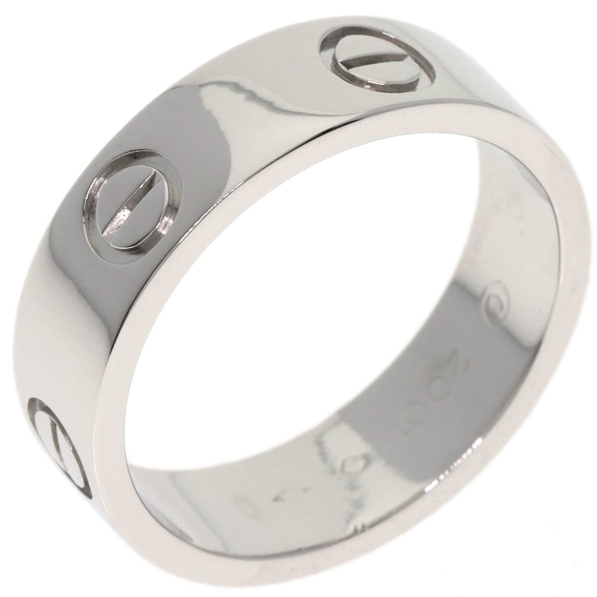 Cartier Cartier Love Ring #53, Platinum PT950, Women's Ring, CARTIER Size ONE SIZE - 2 Thumbnail