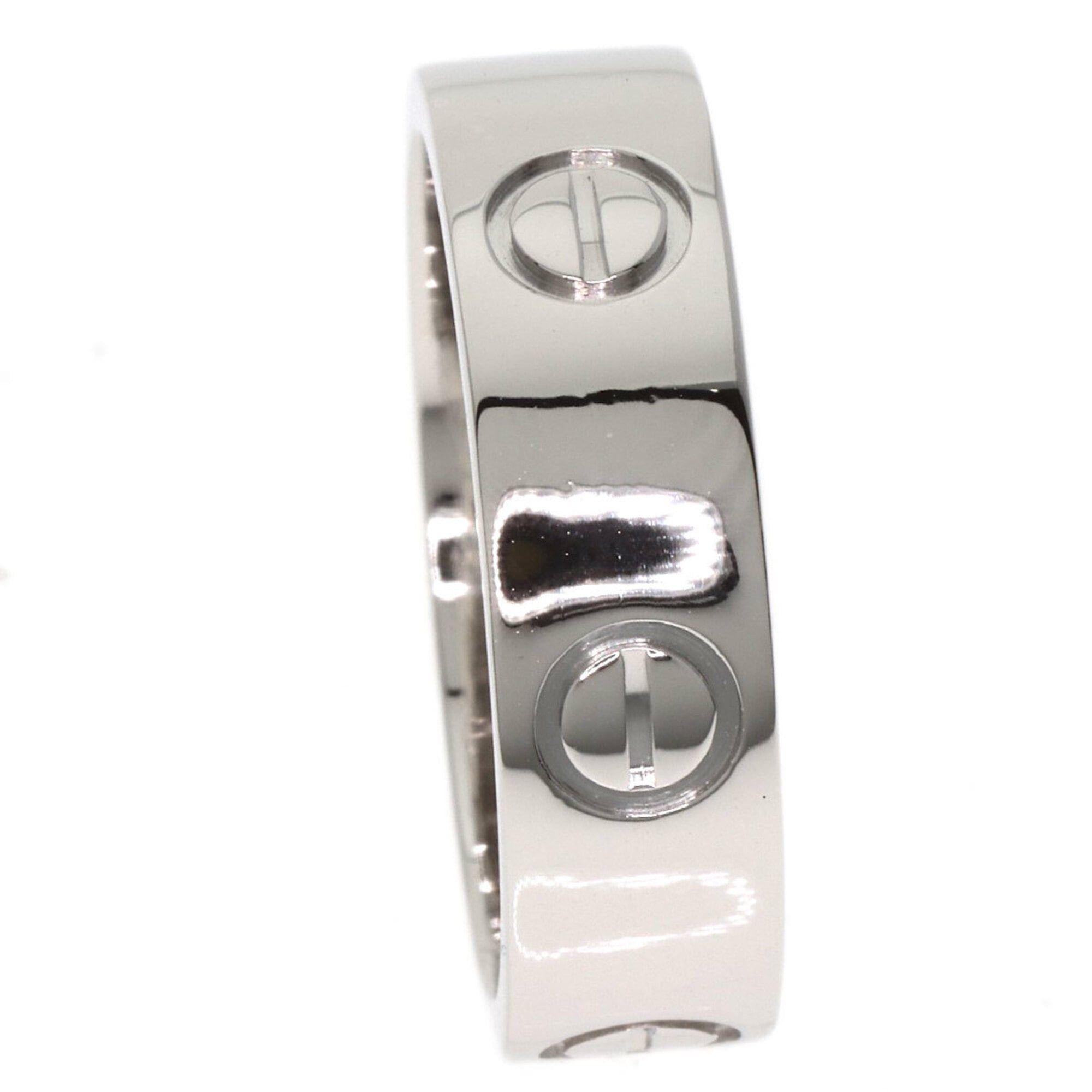 Cartier Cartier Love Ring #53, Platinum PT950, Women's Ring, CARTIER Size ONE SIZE - 7 Thumbnail