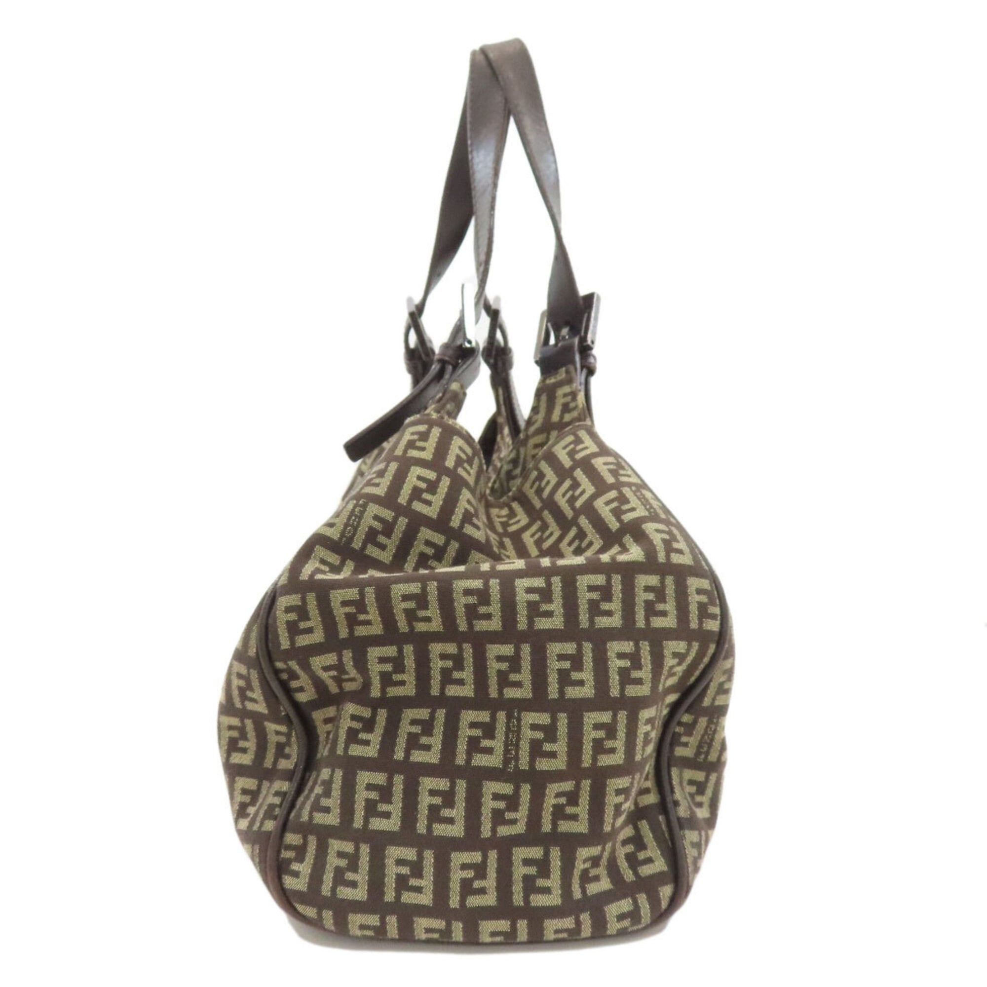 Fendi Fendi Zucchino Tote Bag Canvas Women's FENDI Size ONE SIZE - 3 Thumbnail