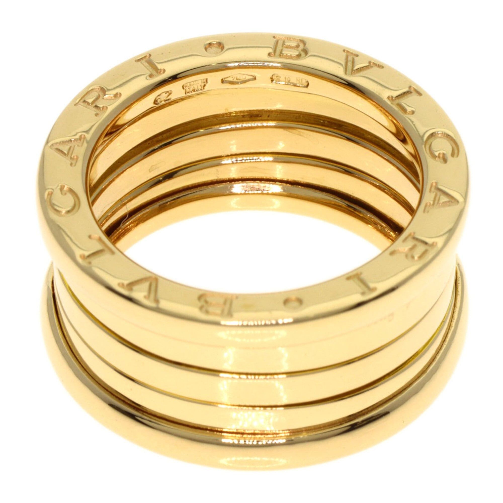 Bvlgari BVLGARI B-zero1 4-band ring #52, 18K yellow gold, women's. Size ONE SIZE - 4 Thumbnail