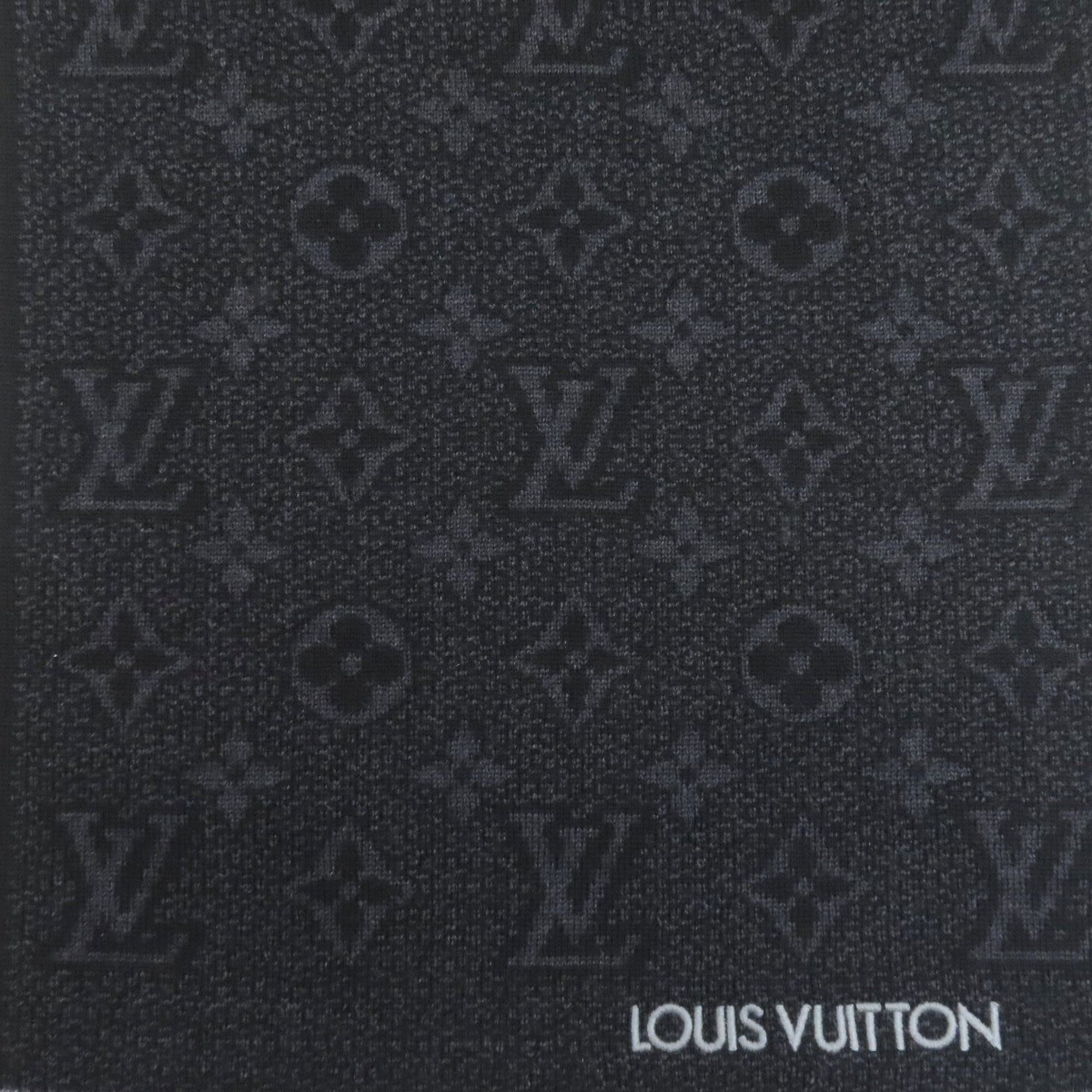 Louis Vuitton Louis Vuitton M73468 My Monogram Eclipse Scarf, Wool, Women's LOUIS VUITTON Size ONE SIZE - 3 Thumbnail