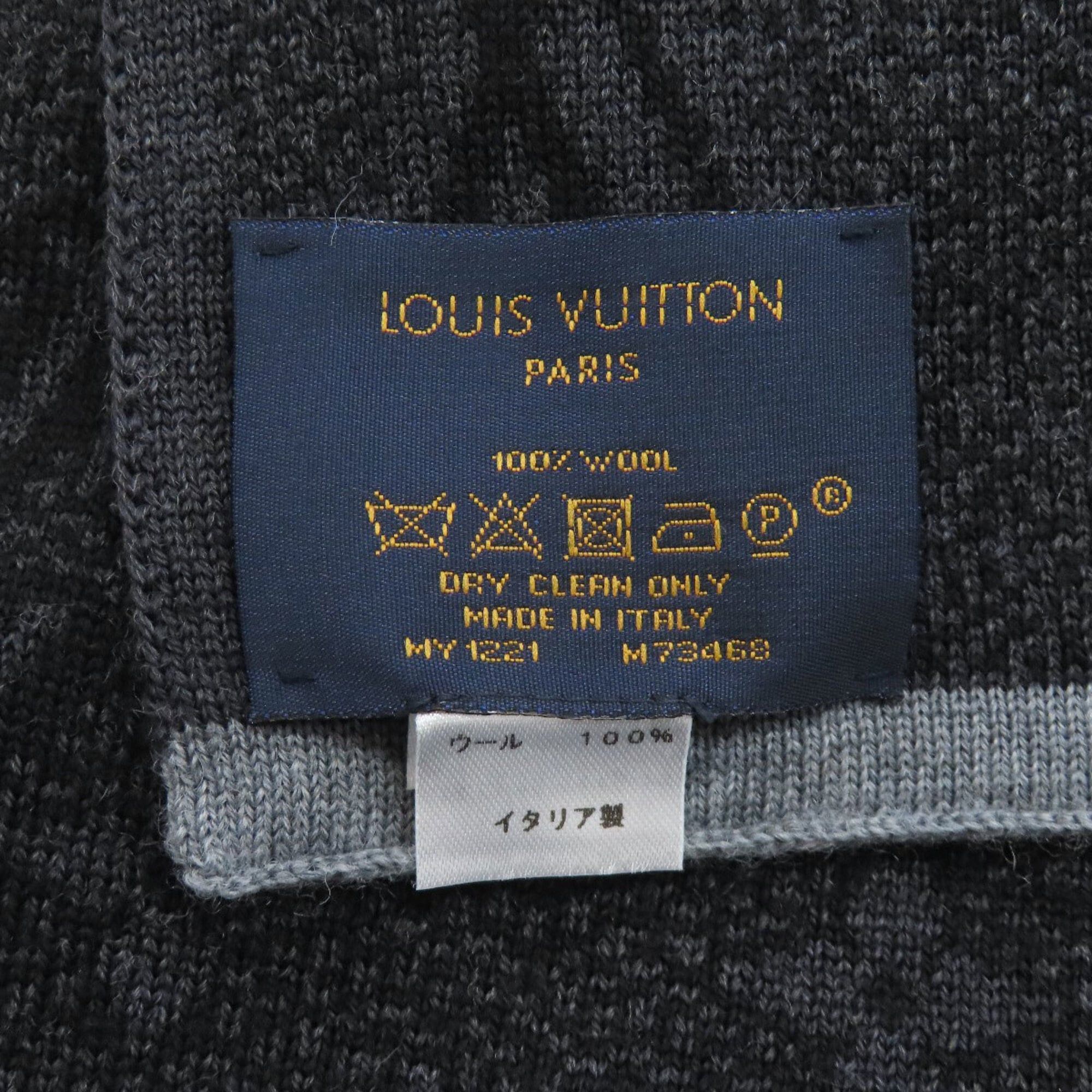 Louis Vuitton Louis Vuitton M73468 My Monogram Eclipse Scarf, Wool, Women's LOUIS VUITTON Size ONE SIZE - 5 Thumbnail