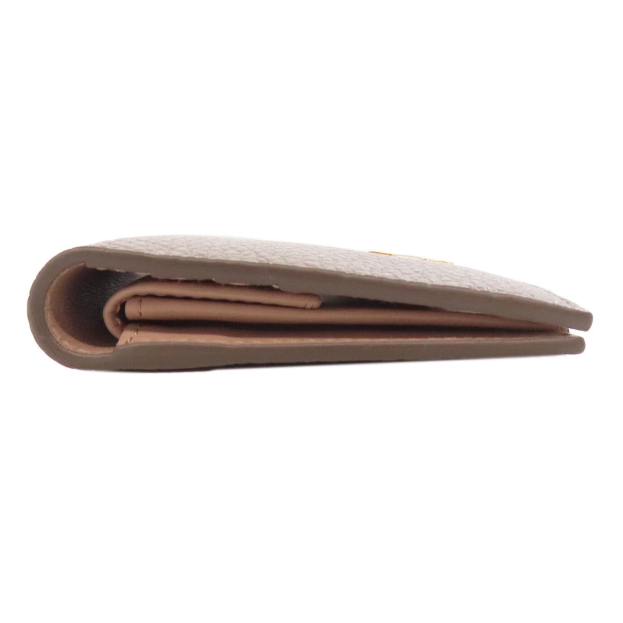 Prada Prada Logo Bi-fold Leather Wallet for Women PRADA Size ONE SIZE - 3 Thumbnail