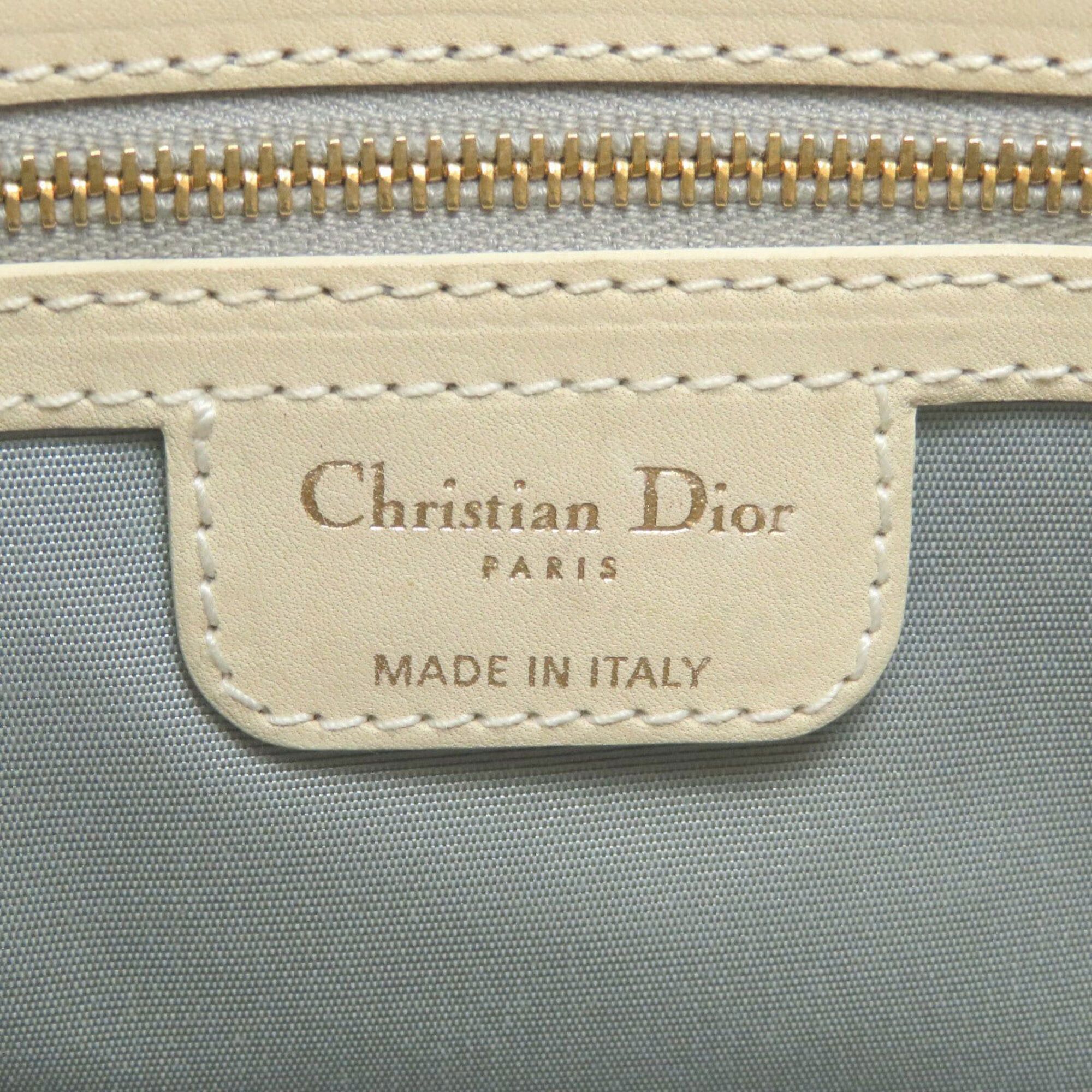 Dior Christian Dior logo handbag, leather, women's. Size ONE SIZE - 6 Thumbnail