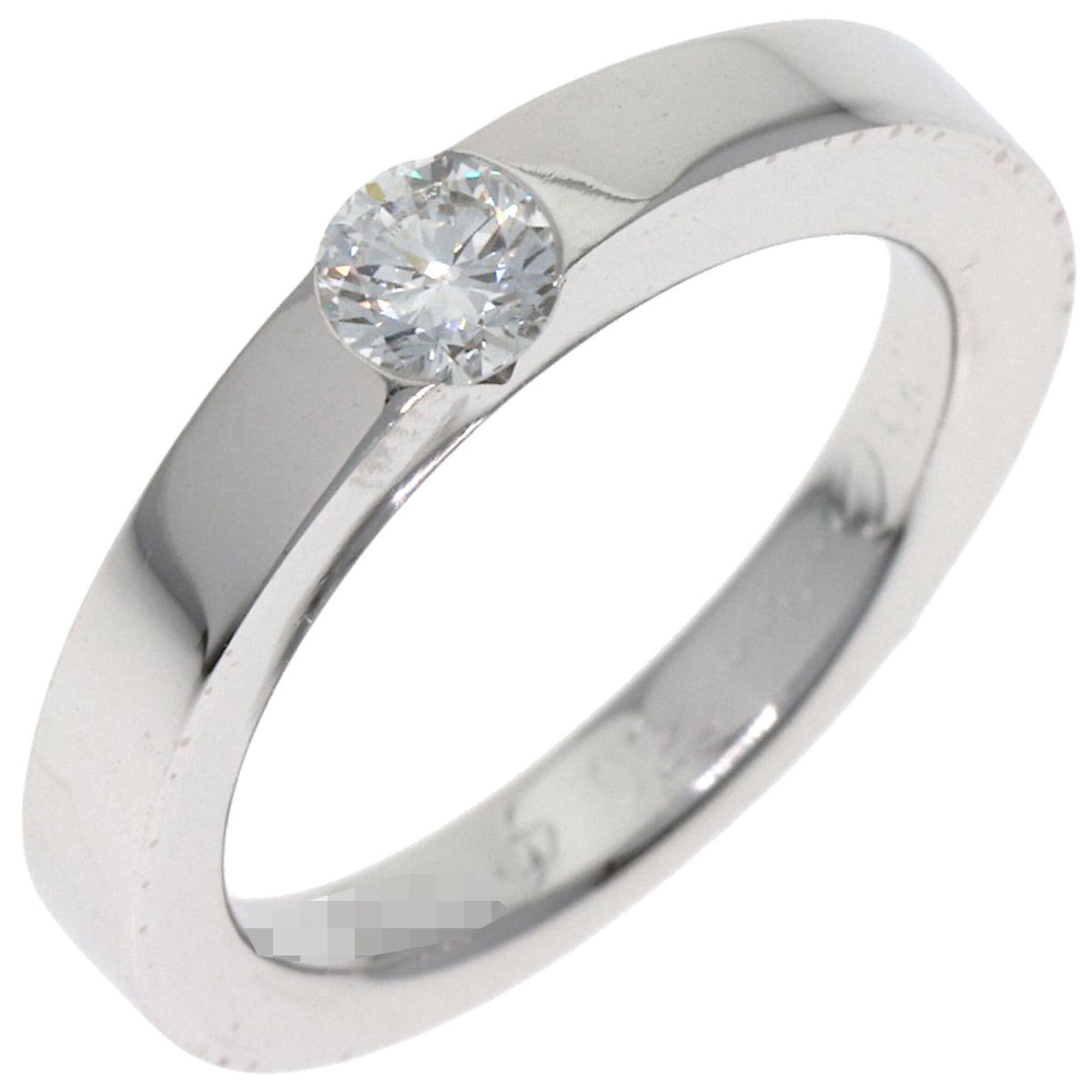 Cartier Cartier Date with Diamond Ring, Size 47, 18K White Gold, Women's. Size ONE SIZE - 2 Thumbnail