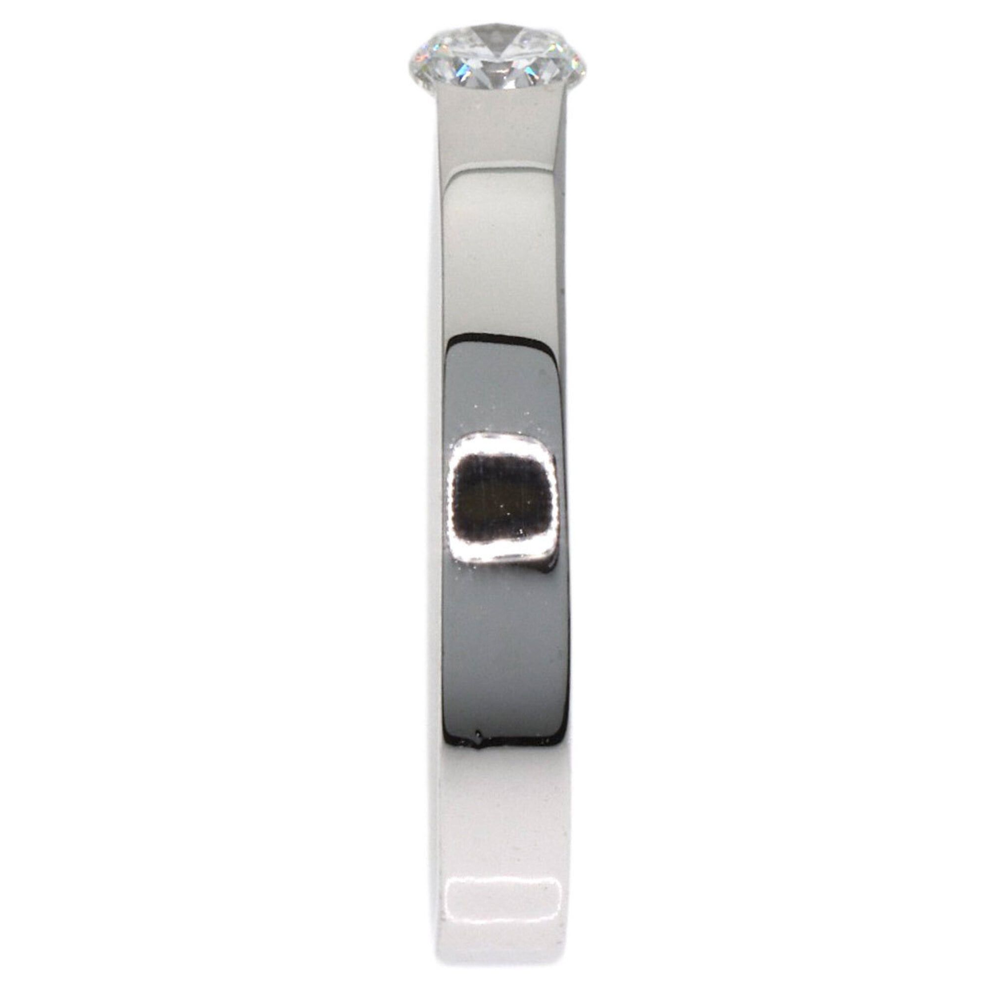 Cartier Cartier Date with Diamond Ring, Size 47, 18K White Gold, Women's. Size ONE SIZE - 3 Thumbnail