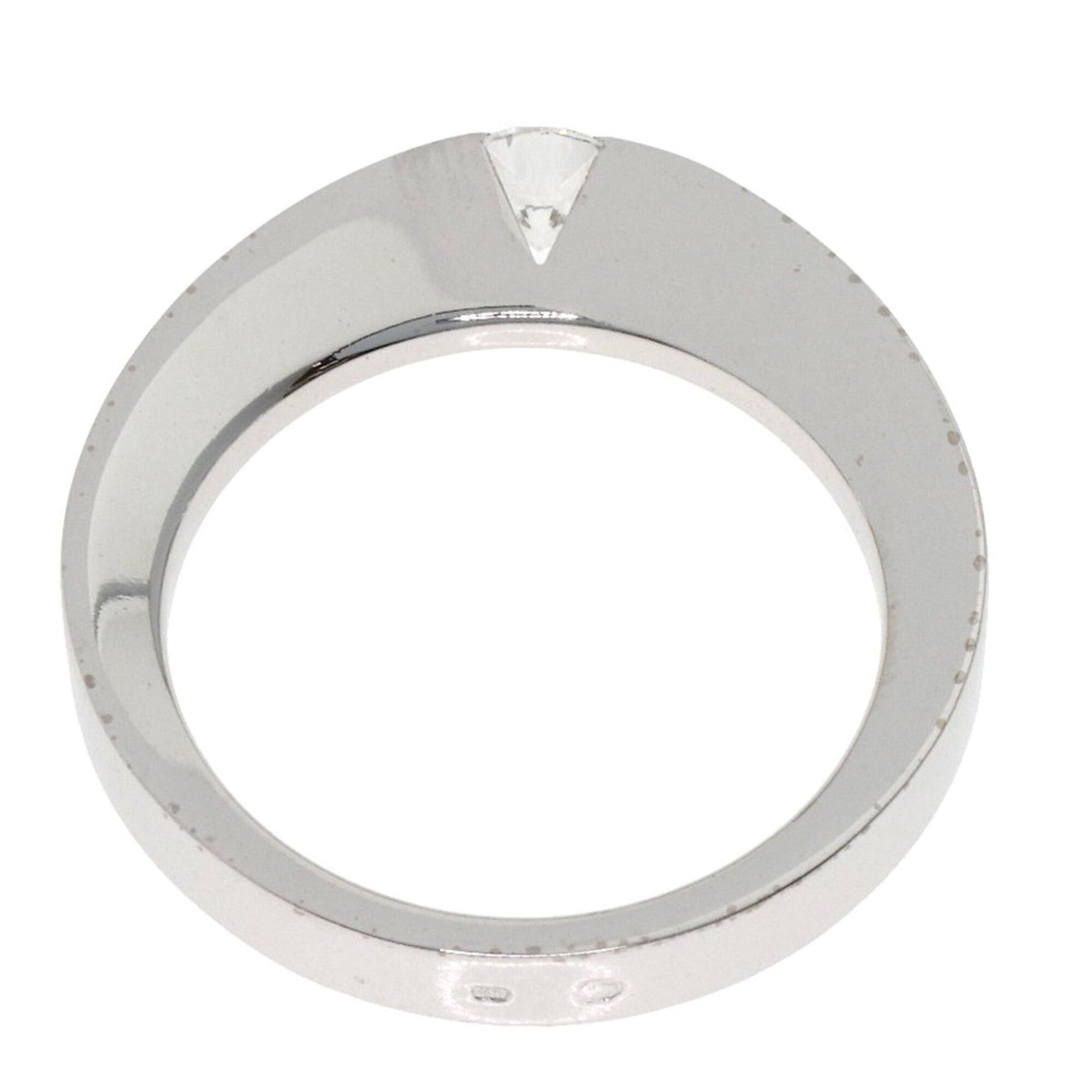 Cartier Cartier Date with Diamond Ring, Size 47, 18K White Gold, Women's. Size ONE SIZE - 4 Thumbnail