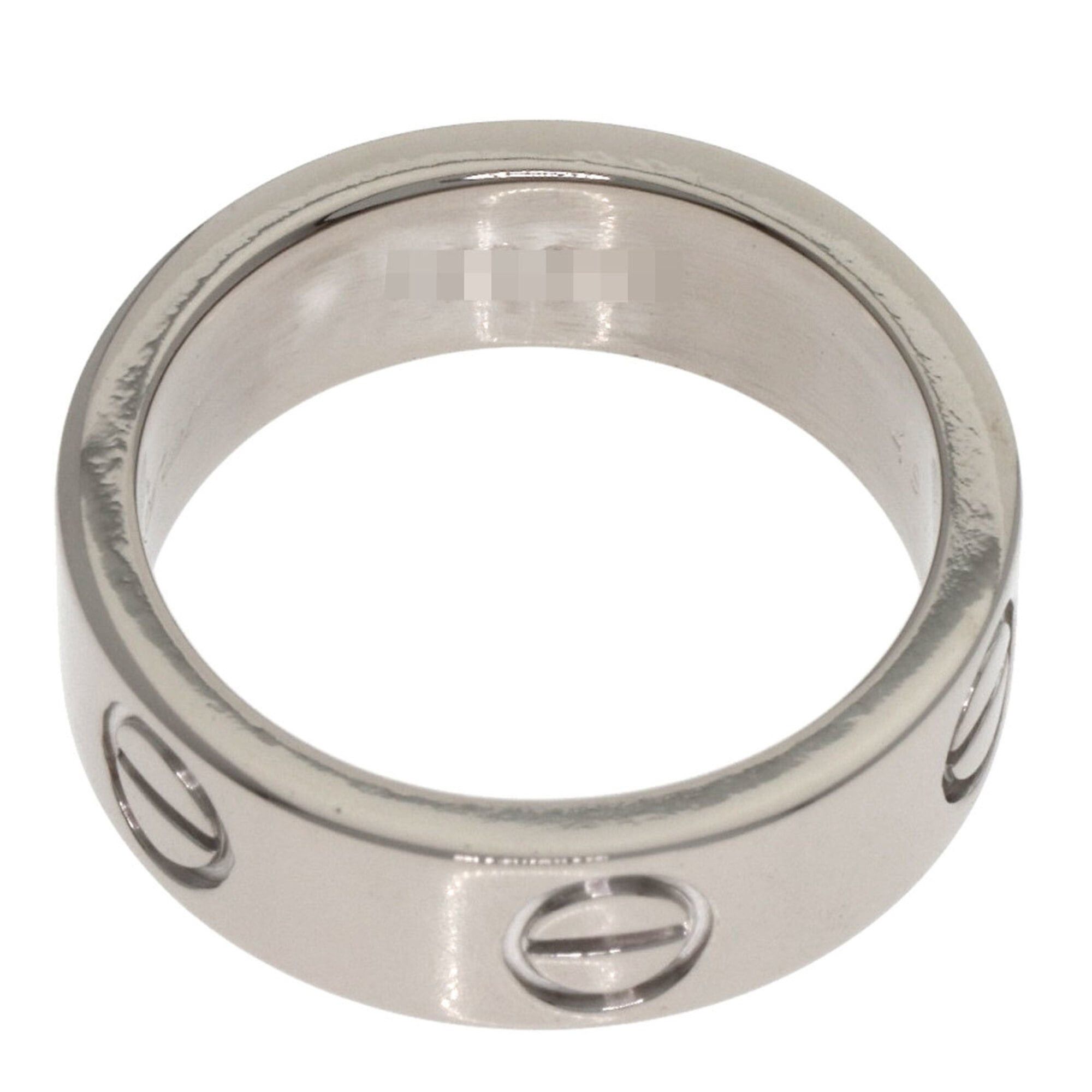 Cartier Cartier Love Ring #49, 18K White Gold, Women's Ring, CARTIER Size ONE SIZE - 5 Thumbnail