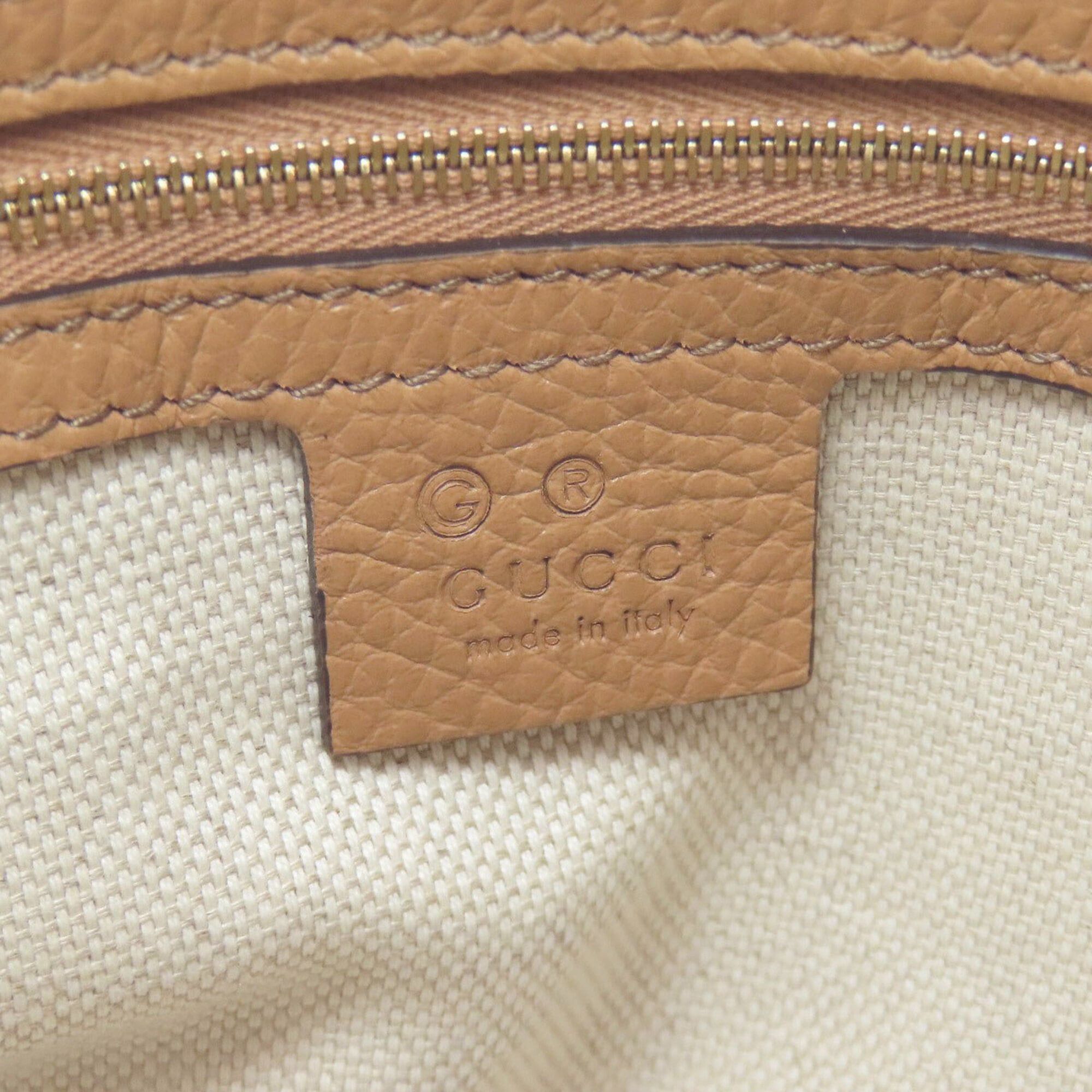 Gucci Gucci 536196 Outlet Soho Interlocking G Tote Bag Leather Women's GUCCI Size ONE SIZE - 6 Thumbnail