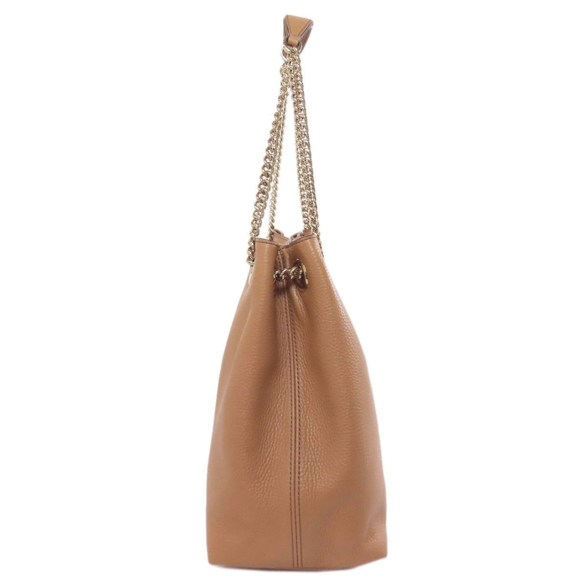 Gucci Gucci 536196 Outlet Soho Interlocking G Tote Bag Leather Women's GUCCI Size ONE SIZE - 3 Thumbnail