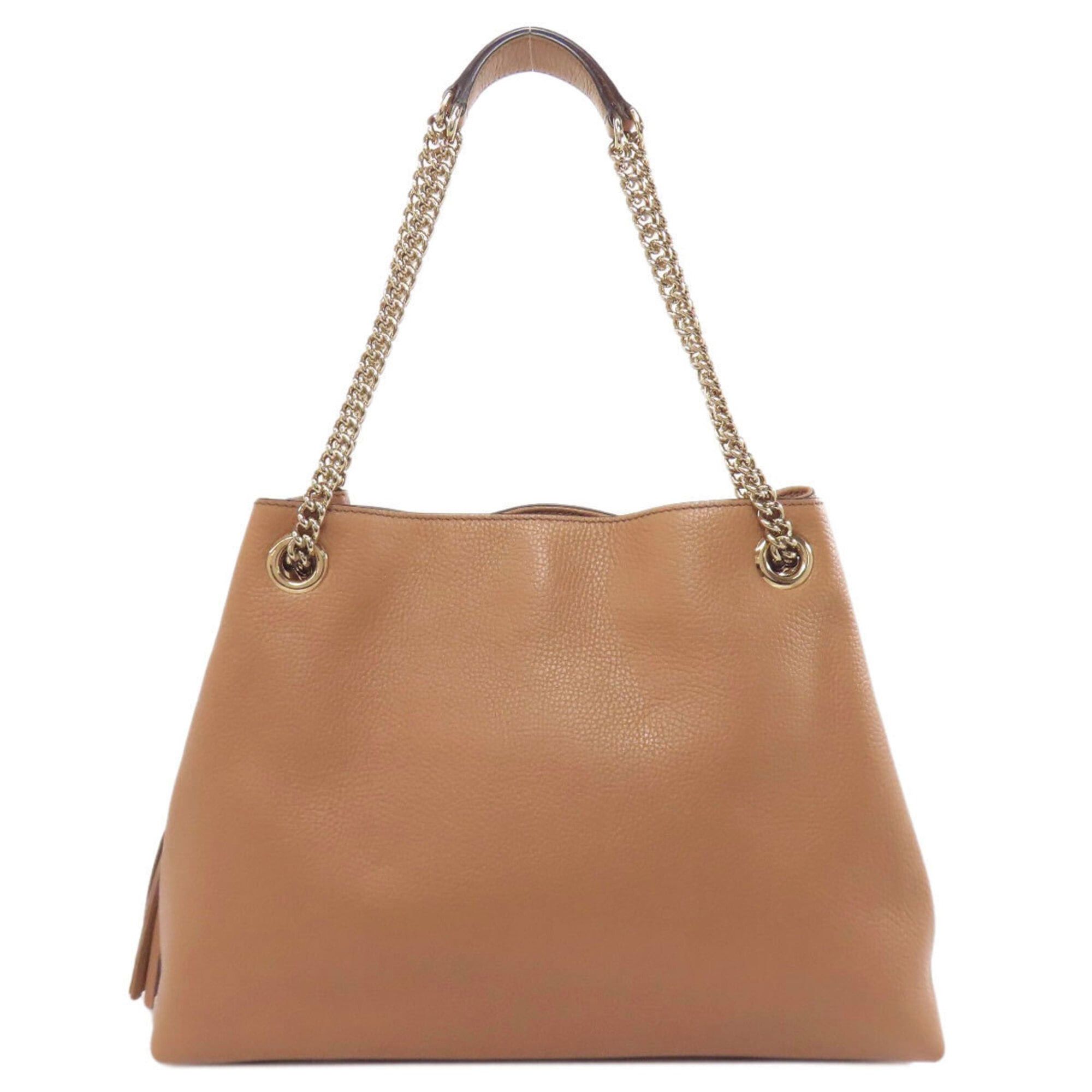 Gucci Gucci 536196 Outlet Soho Interlocking G Tote Bag Leather Women's GUCCI Size ONE SIZE - 2 Thumbnail